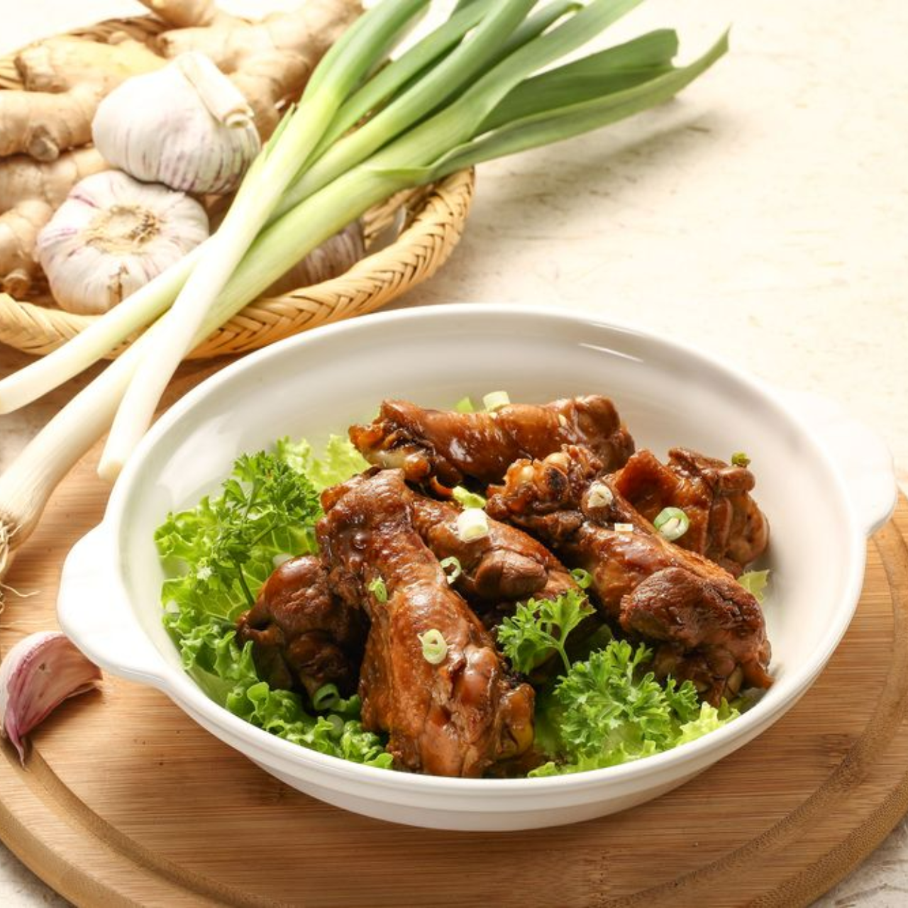 原味滷放山小雞腿