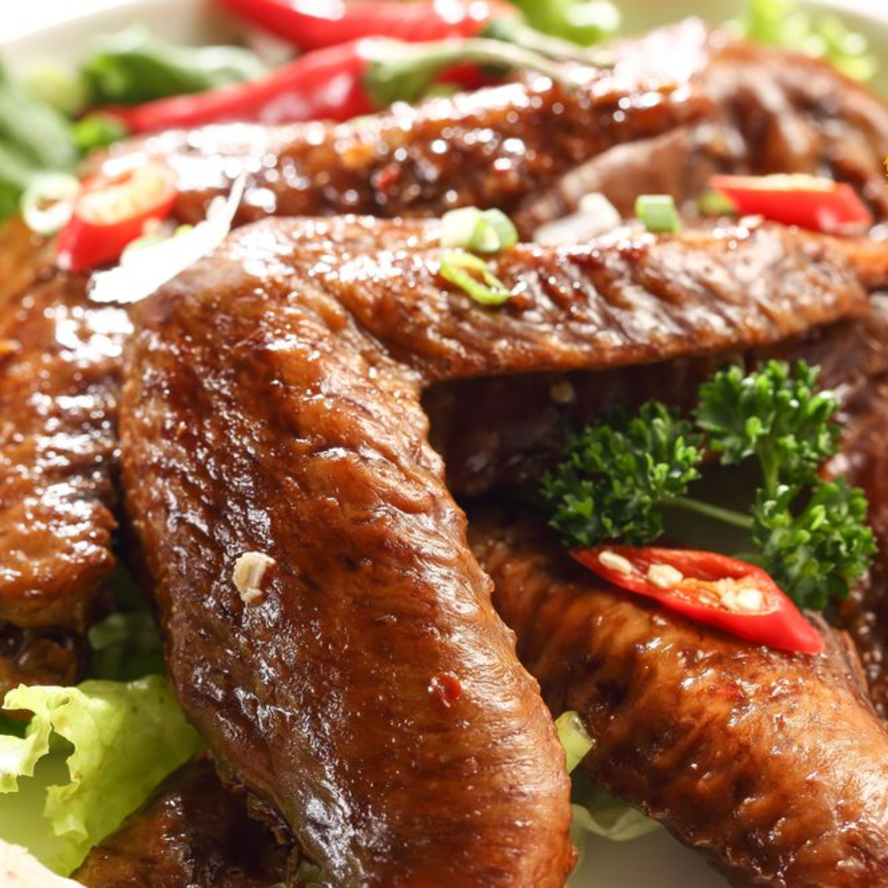 小麻辣滷放山雞翅