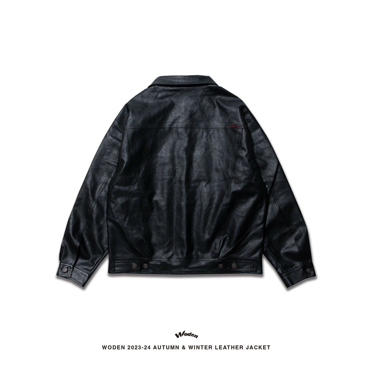 WODEN 2023-24 Autumn & Winter Leather Jacket