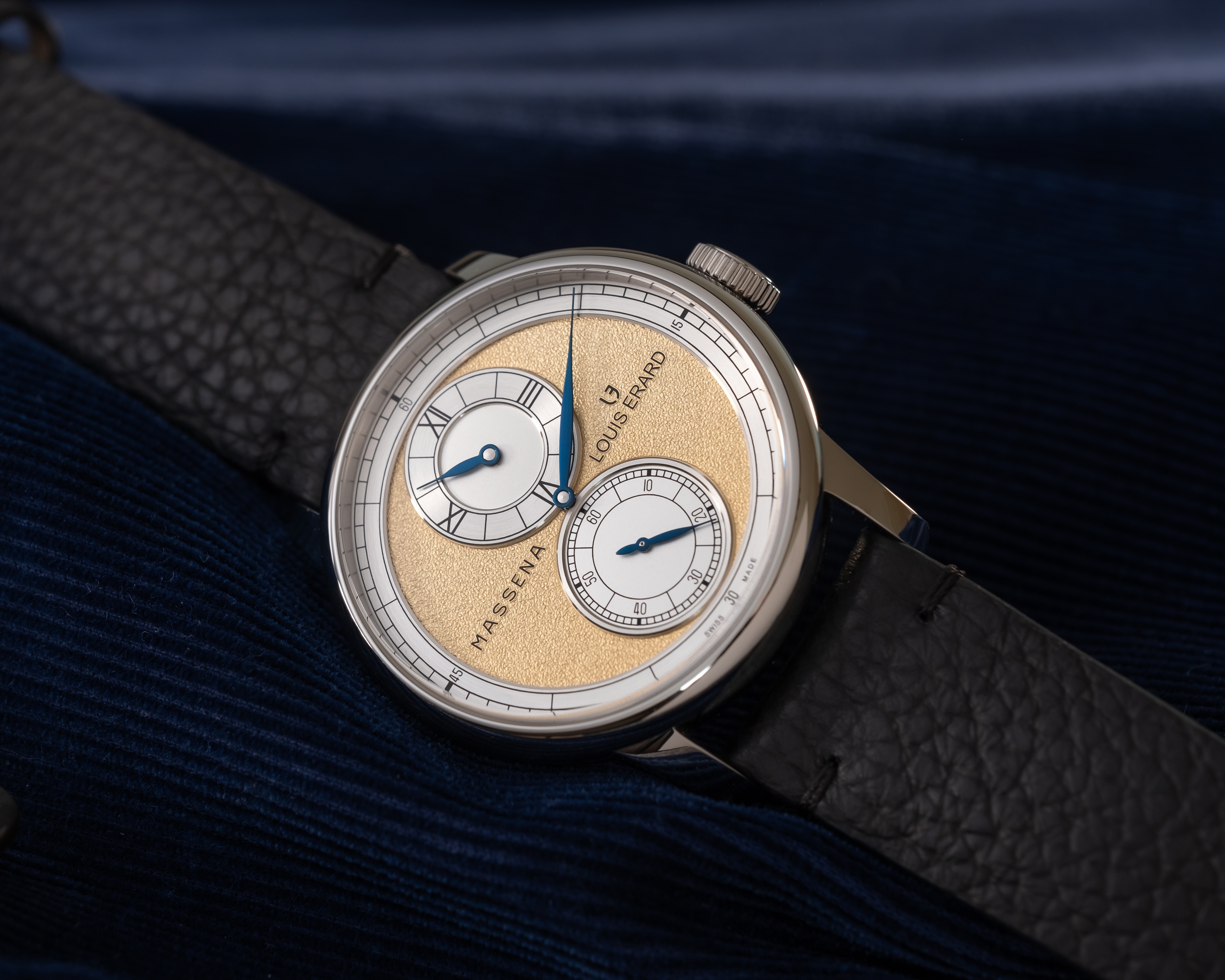 聯名款 Collaboration｜Le Régulateur Louis Erard x Massena LAB Gold