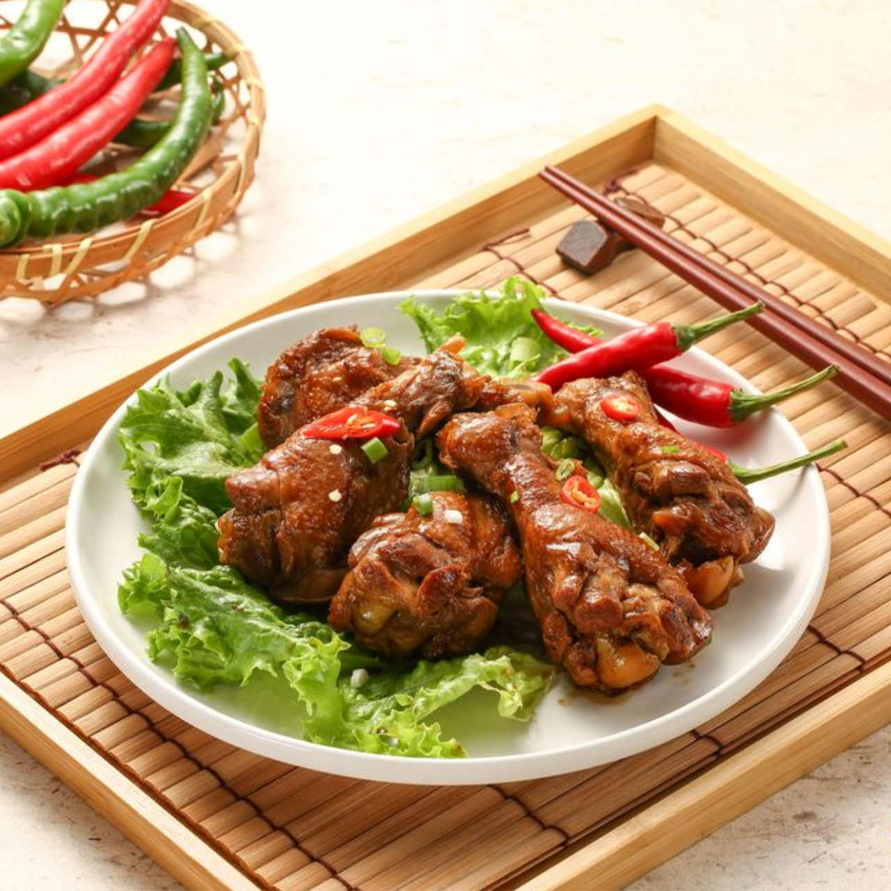 小麻辣滷放山小雞腿