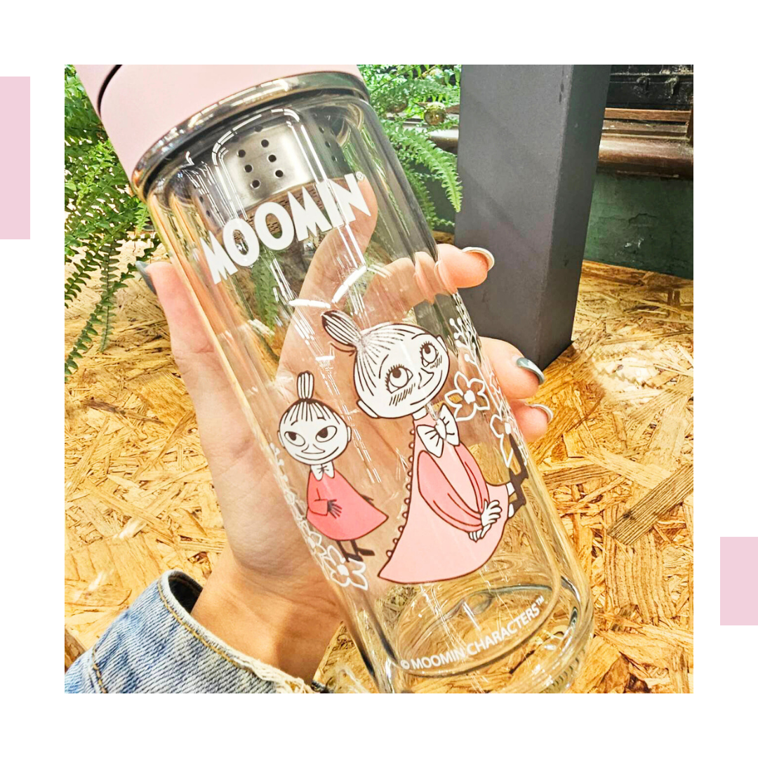 MOOMIN公式コラボ | クリアボトル 350ml (ムーミン/ミイ