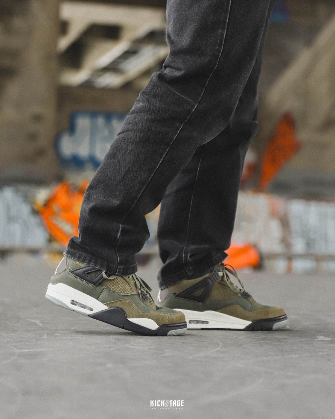 NIKE AIR JORDAN 4 CRAFT OLIVE 橄欖綠墨綠籃球鞋【FB9927-200】AJ4