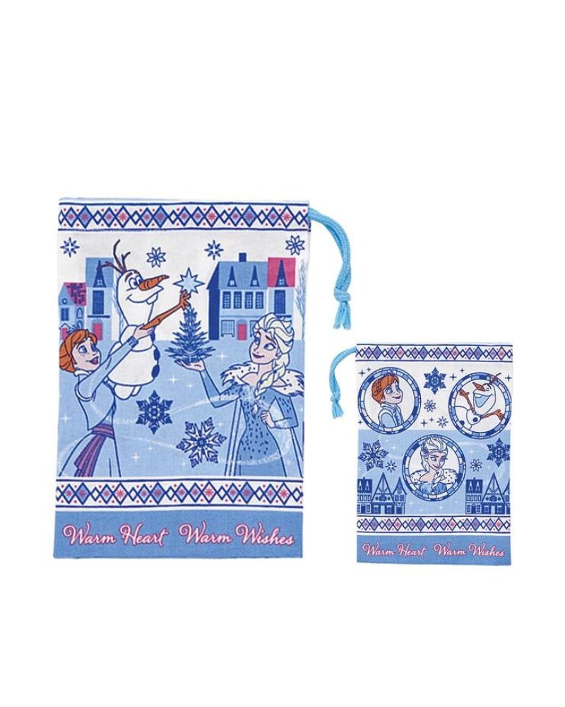 Skater Frozen牙刷牙杯專用束口袋