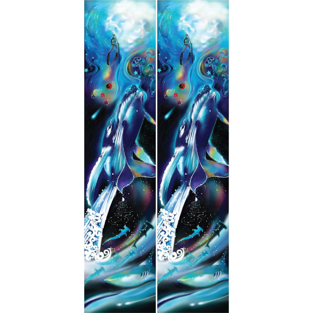 ▲DiveR 全碳纖維長蛙板-夢鯨幻影