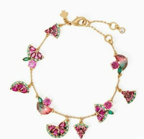 [S] KATE SPADE WATERMELON BRACELET PINK MULTI, 196021282249 (SKS874)