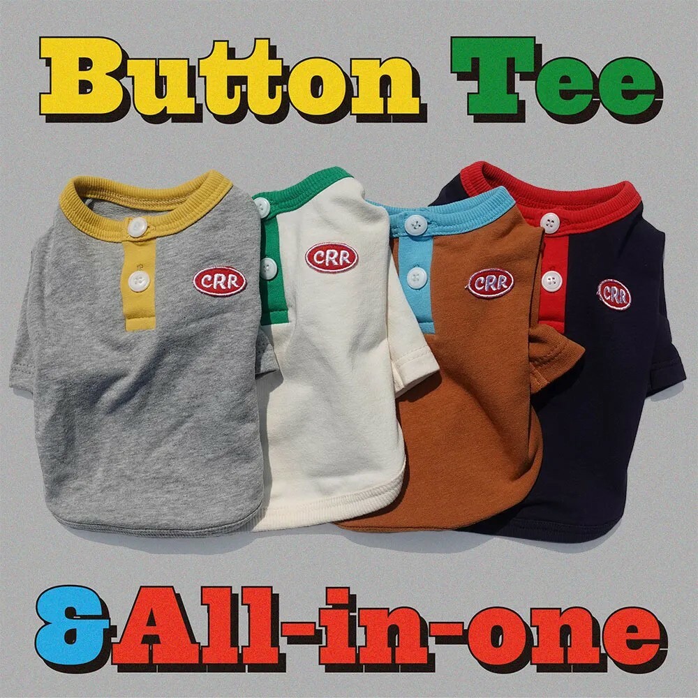 CRR | 鈕扣 T (三色)