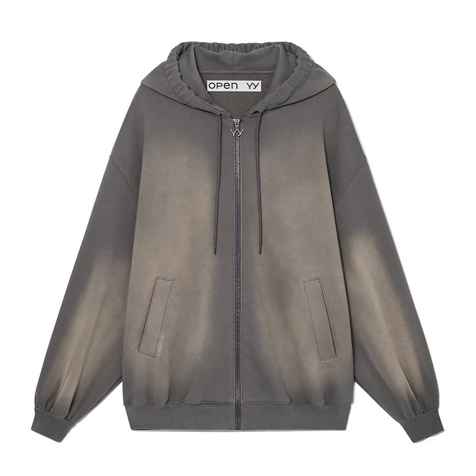 [OPEN YY] WASHED BOX HOODIE