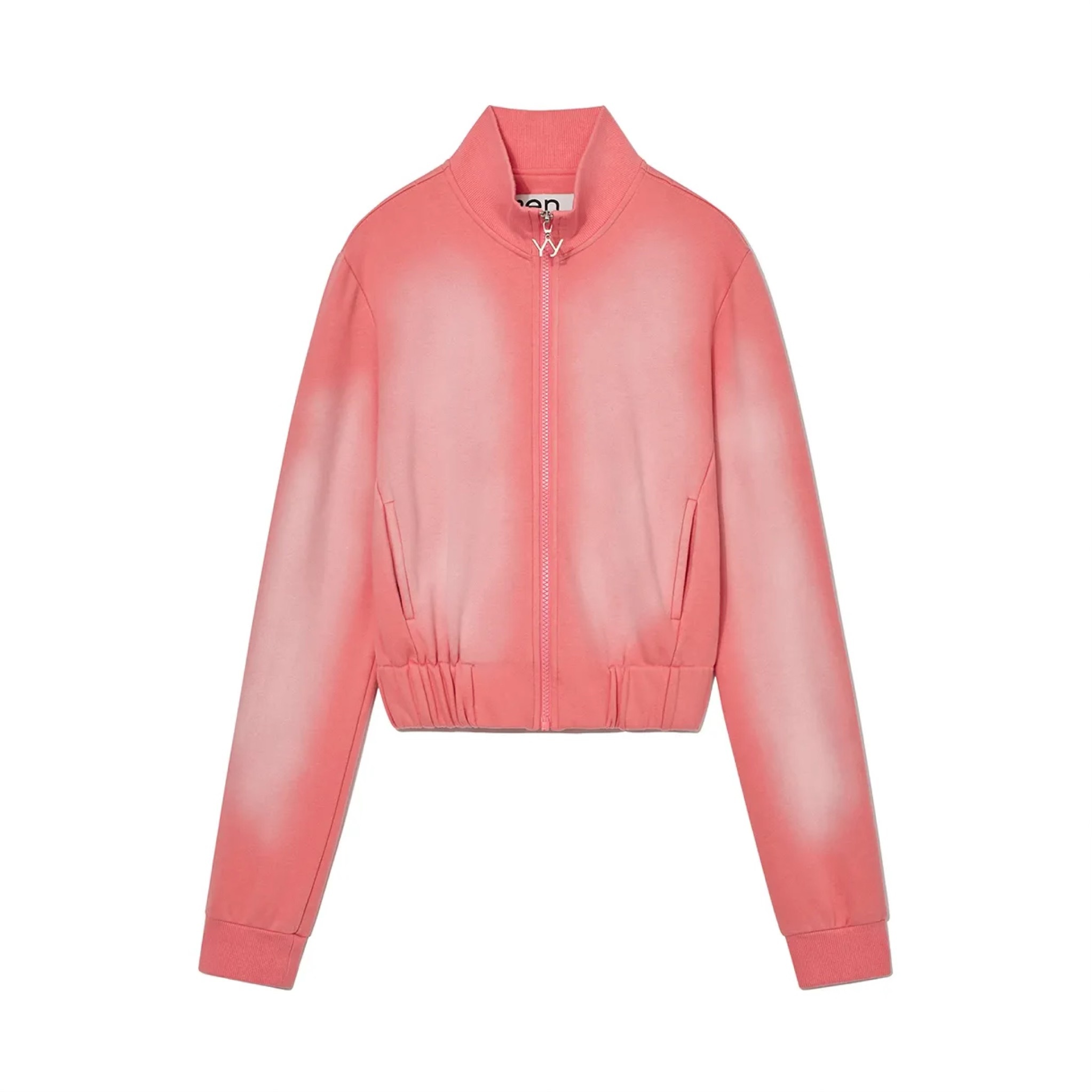 [OPEN YY] WASHED BABY ZIPPED JACKET