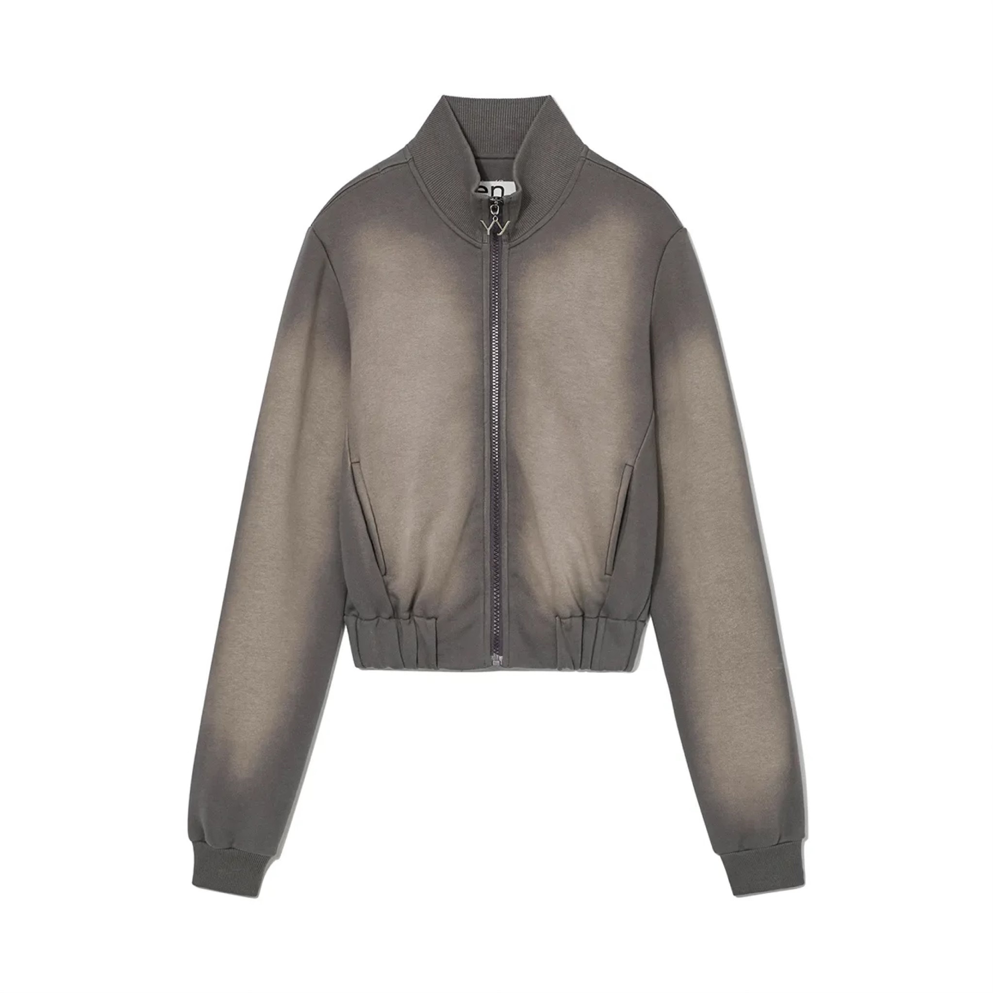 [OPEN YY] WASHED BABY ZIPPED JACKET