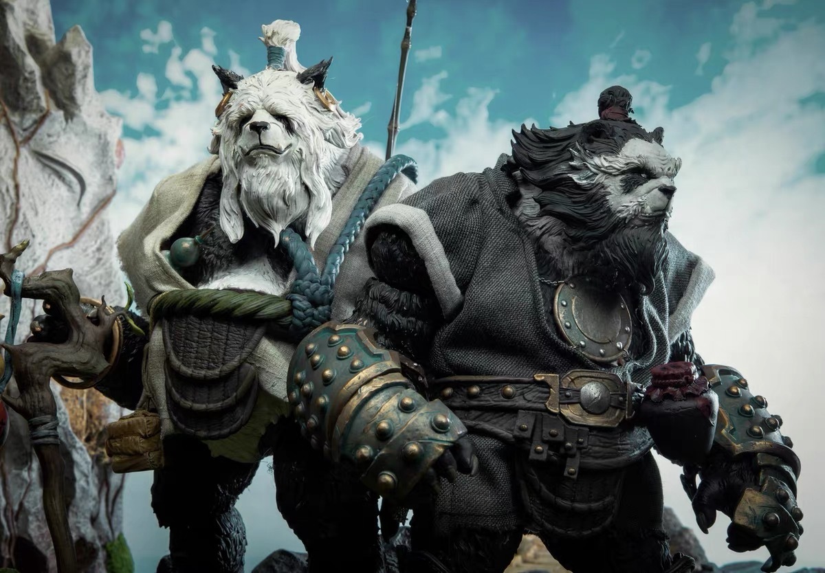 Furay Planet Panda Brothers -Yin & Yang Action Figure (Mu-FP005 006)