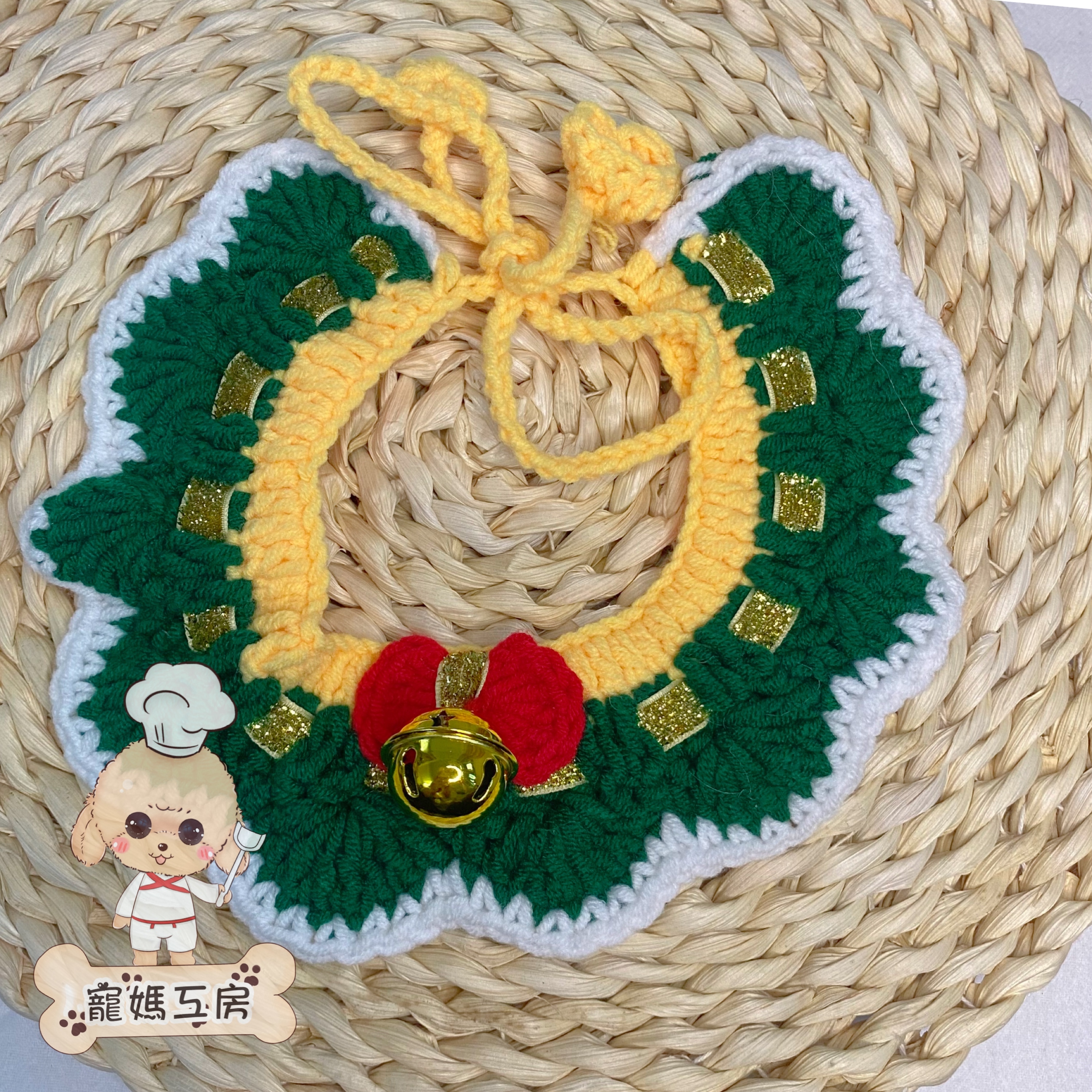 寵媽工房 -  全手工寵物頸飾 (AC051)