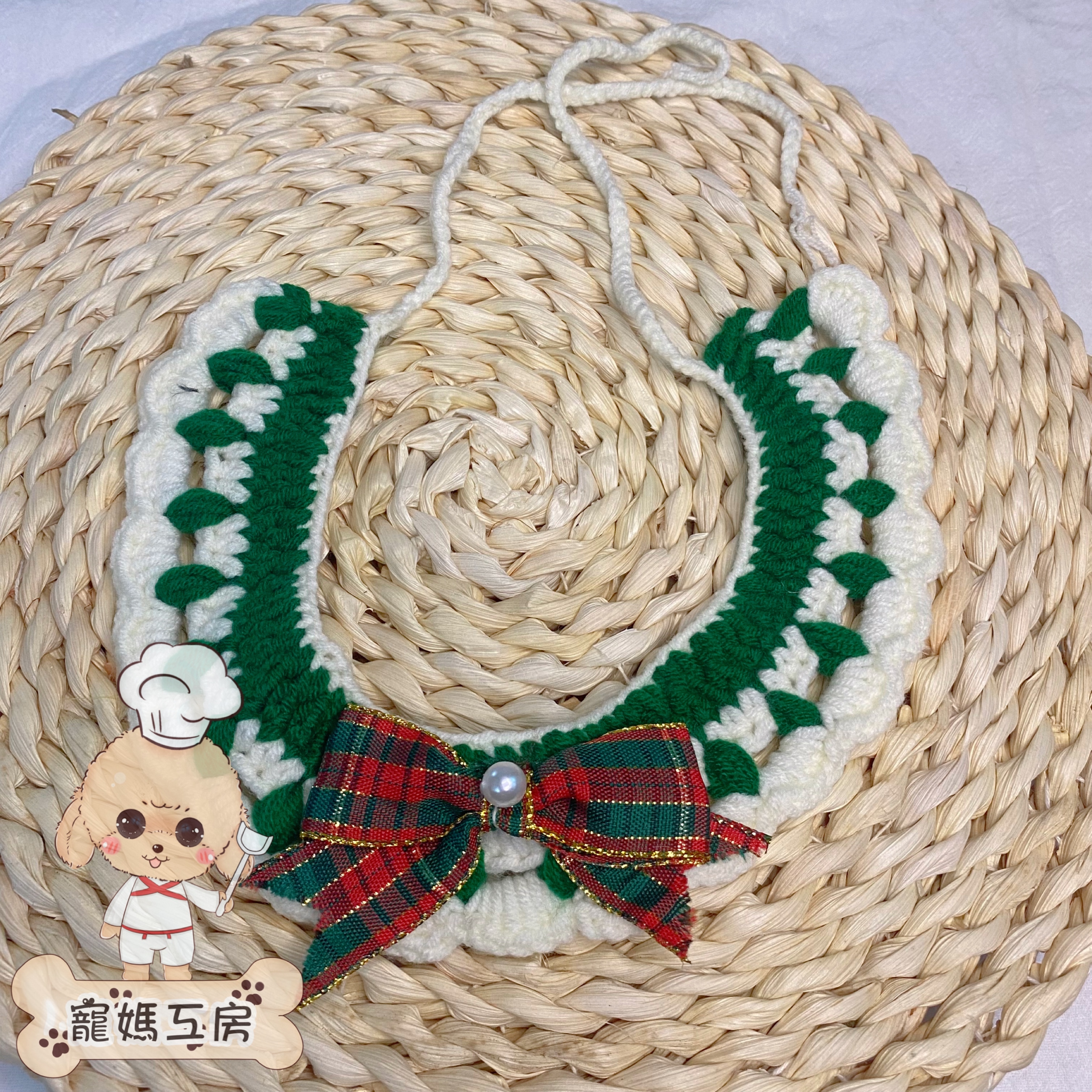 寵媽工房 - 全手工寵物頸飾 (AC058)