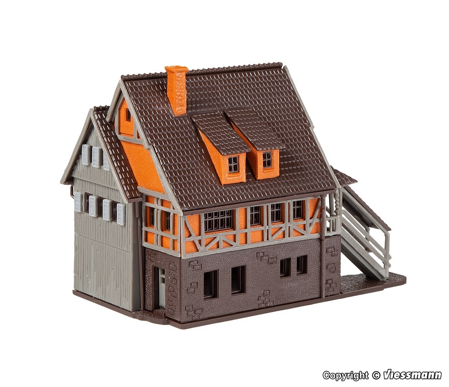 Vollmer 49679 Z規 Villa Vampire with colour tablets 恐怖屋