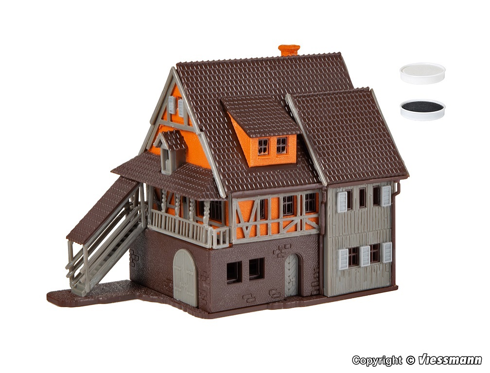 Vollmer 49679 Z規 Villa Vampire with colour tablets 恐怖屋