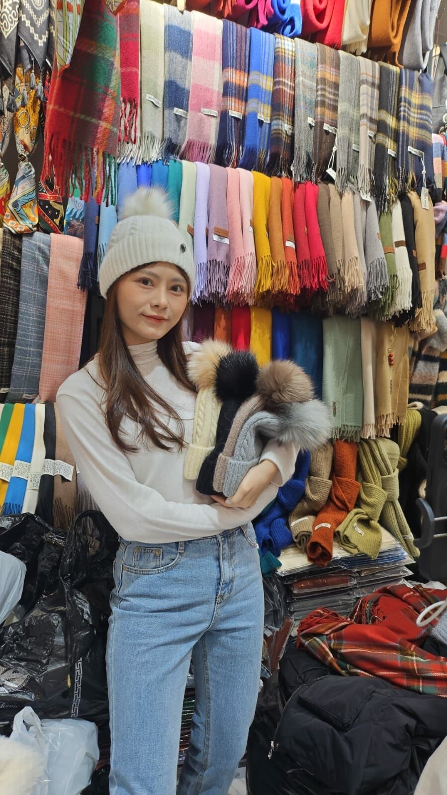 N850 波波麻花冷帽