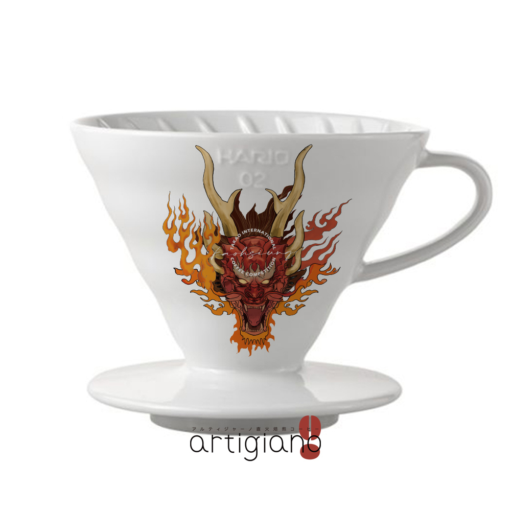 大港盃限量大火龍 V60-02濾杯
