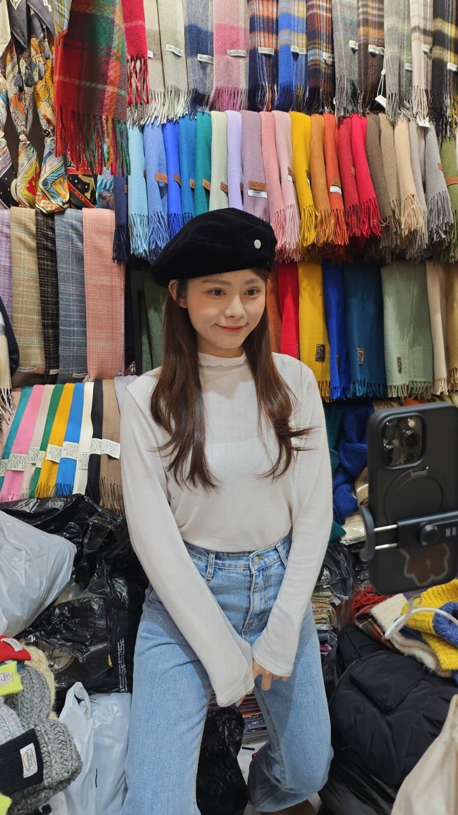 N853 絨料畫家帽