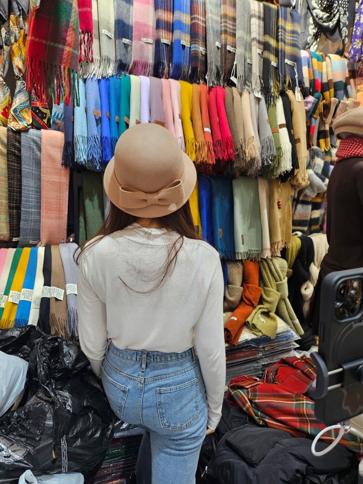 N831 蝴蝶結女伶帽