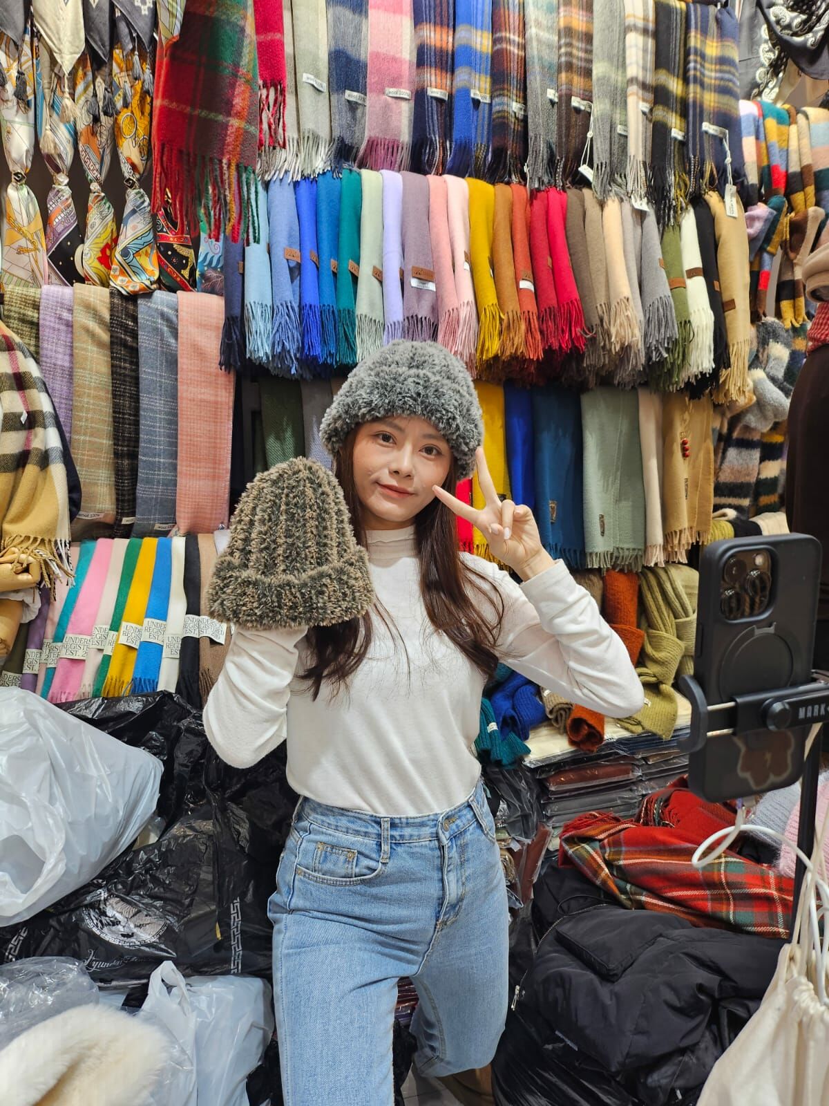 N842 粗針織冷帽