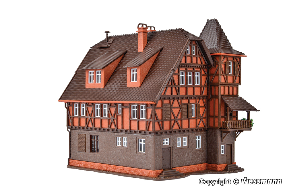 Vollmer 47679 N規 Villa Vampire with colour tablets 恐怖屋.套件