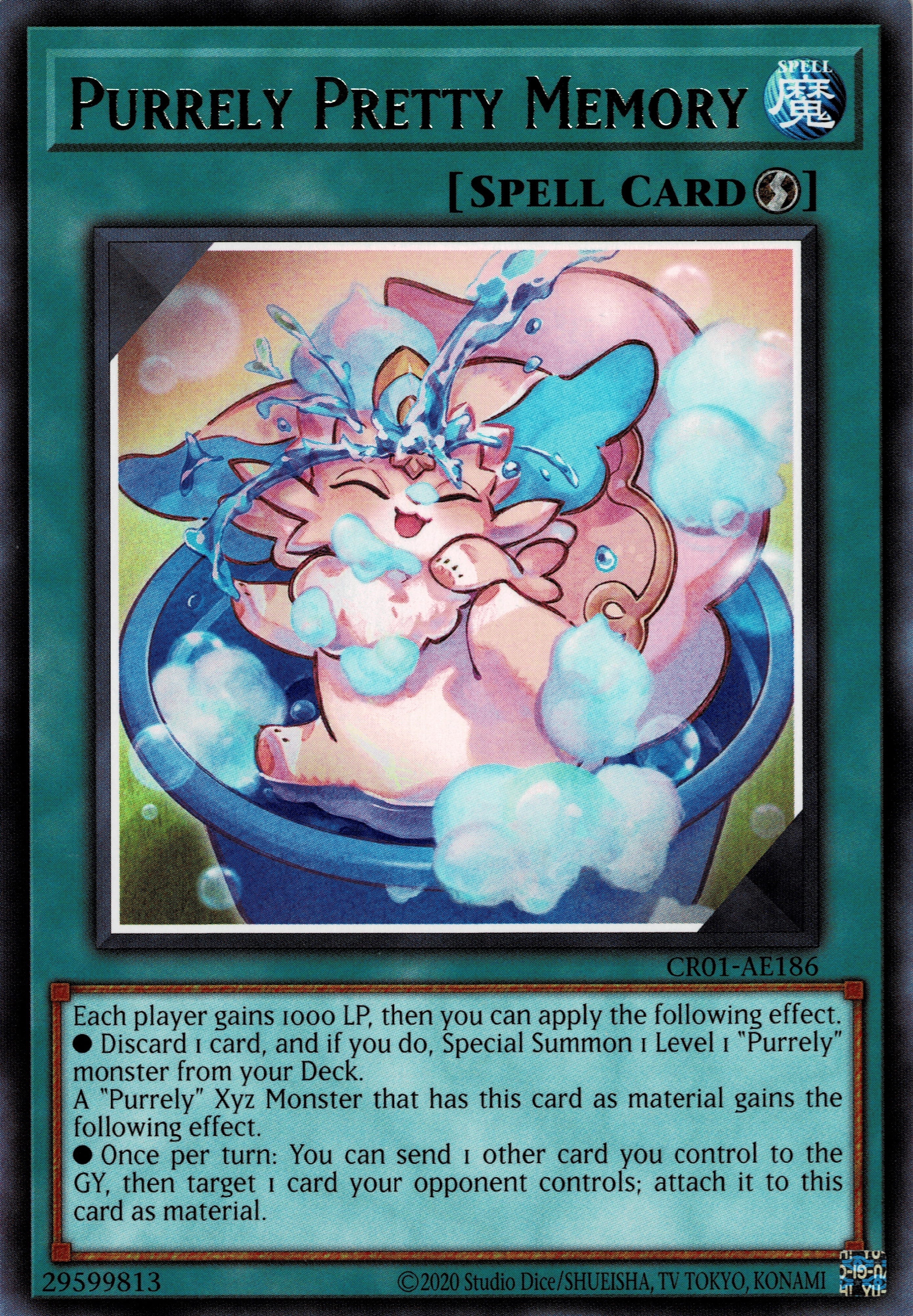 CR01-AE186 Purrely Pretty Memory