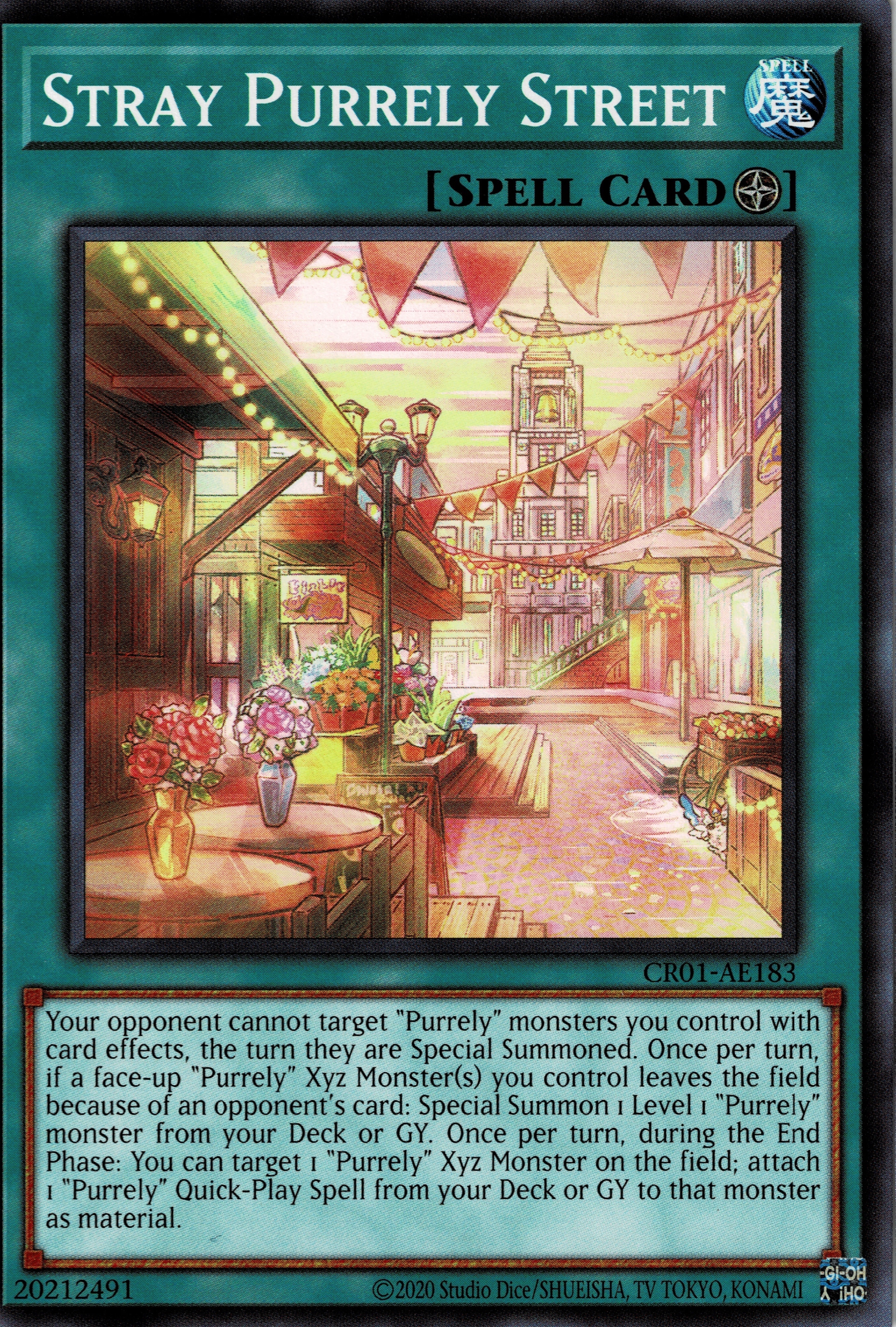 CR01-AE183 Stray Purrely Street