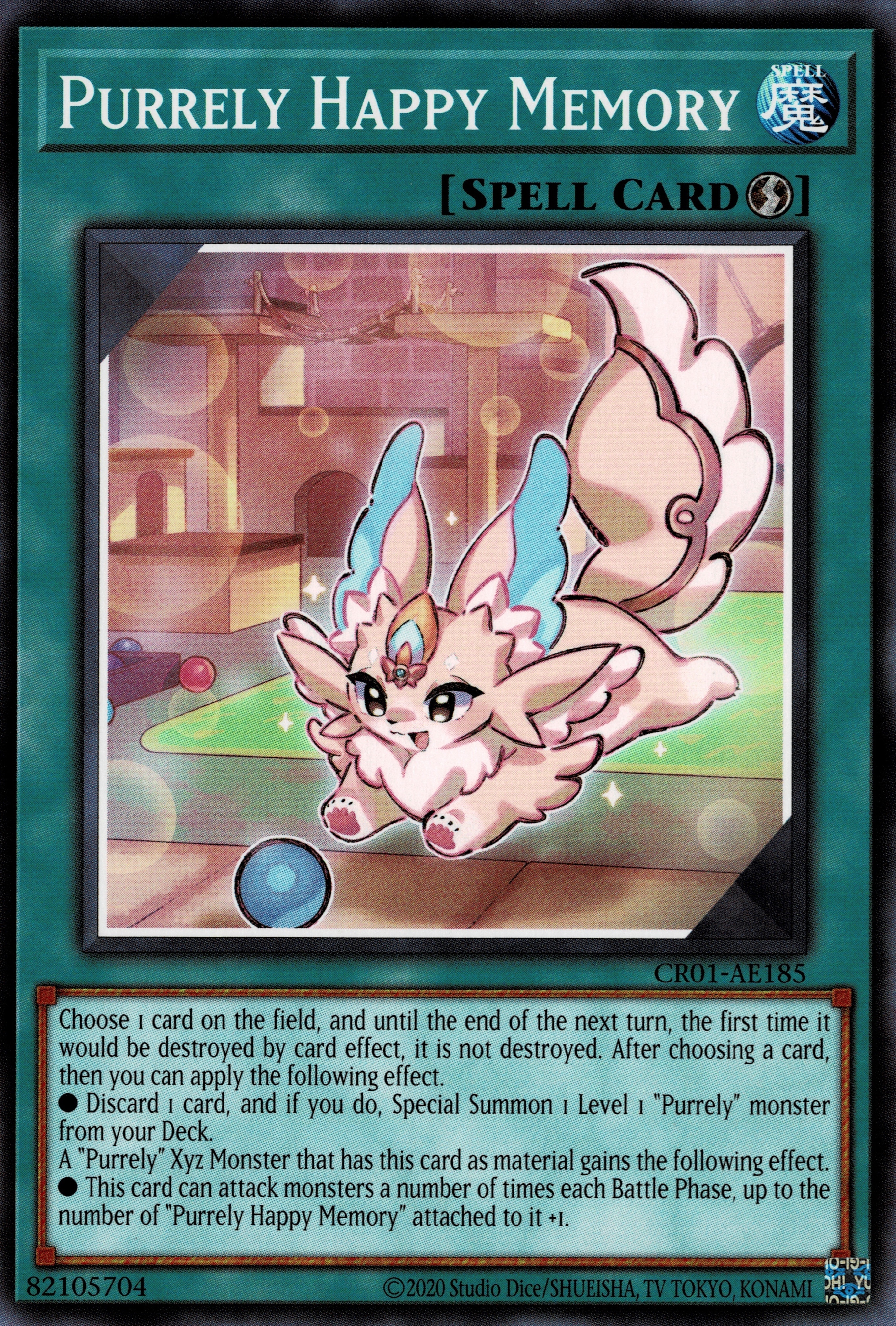 CR01-AE185 Purrely Happy Memory
