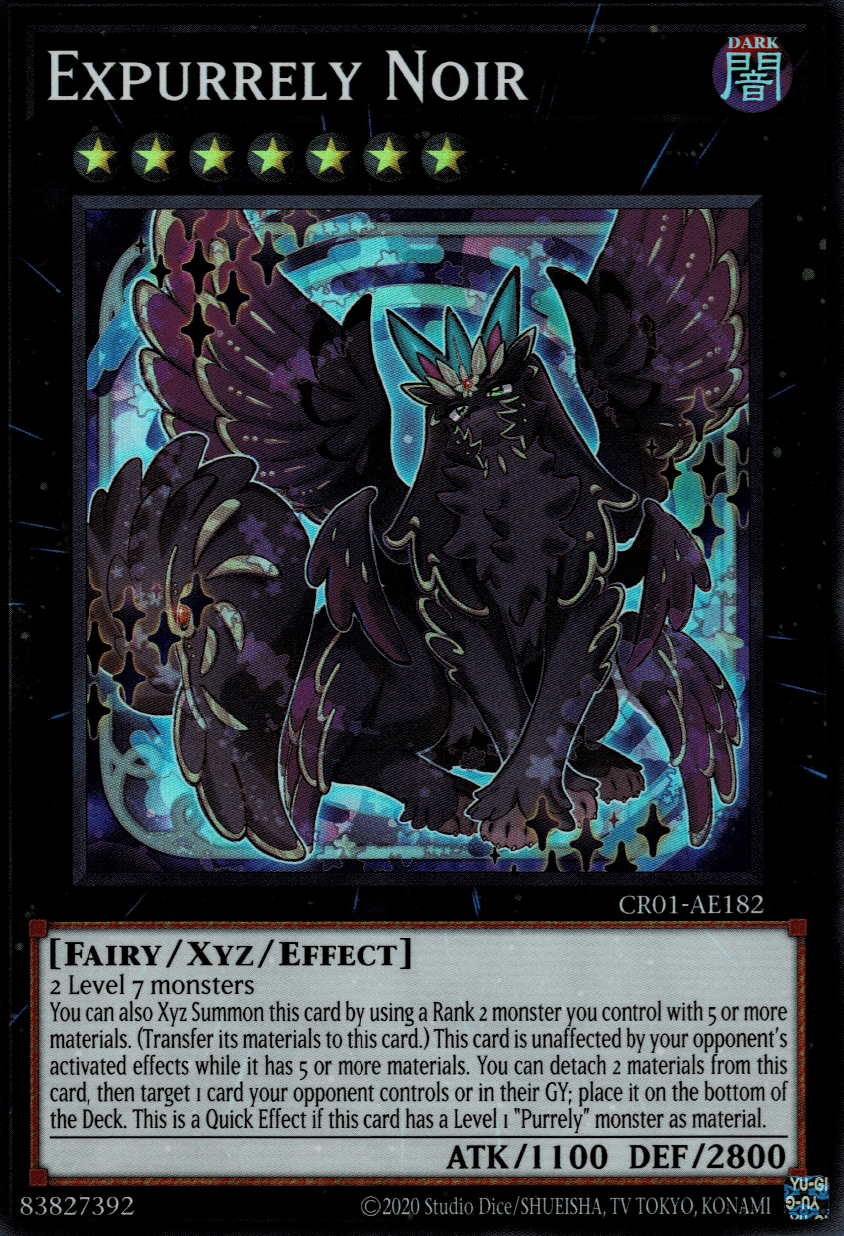 CR01-AE182 Expurrely Noir