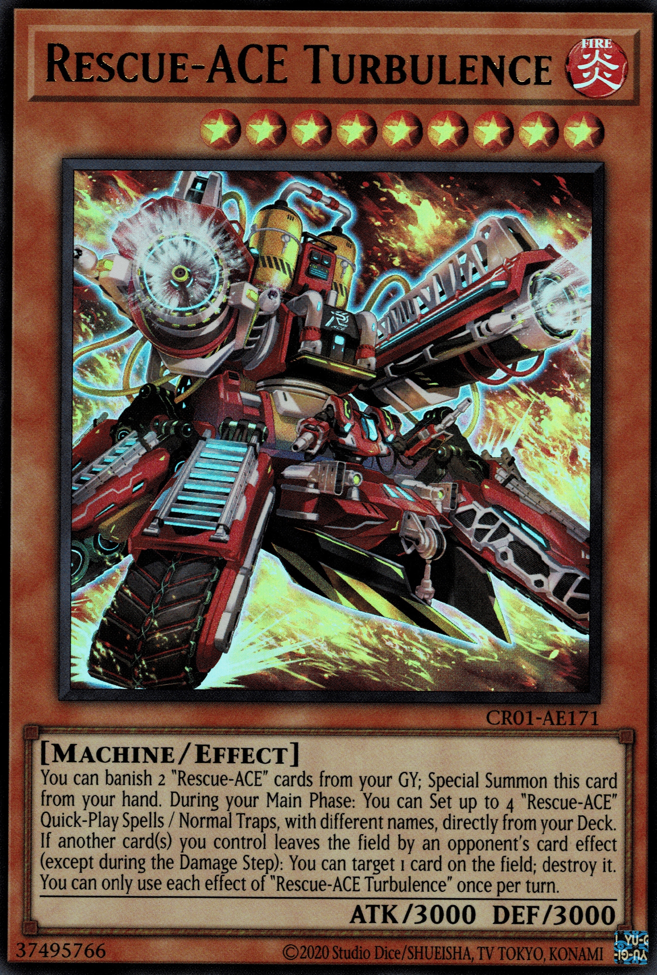 CR01-AE171 Rescue-ACE Turbulence