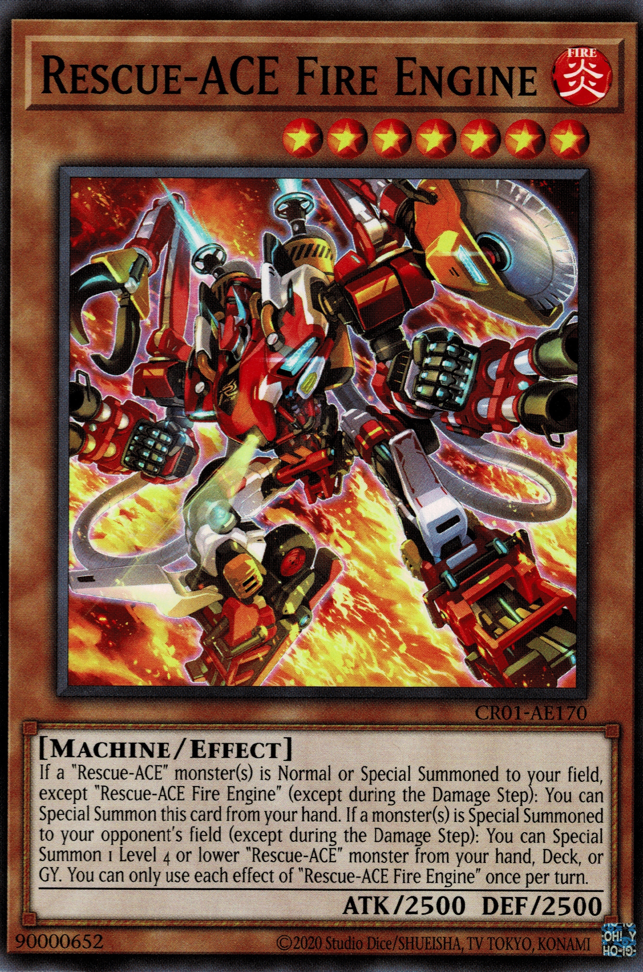 CR01-AE170 Rescue-ACE Fire Engine