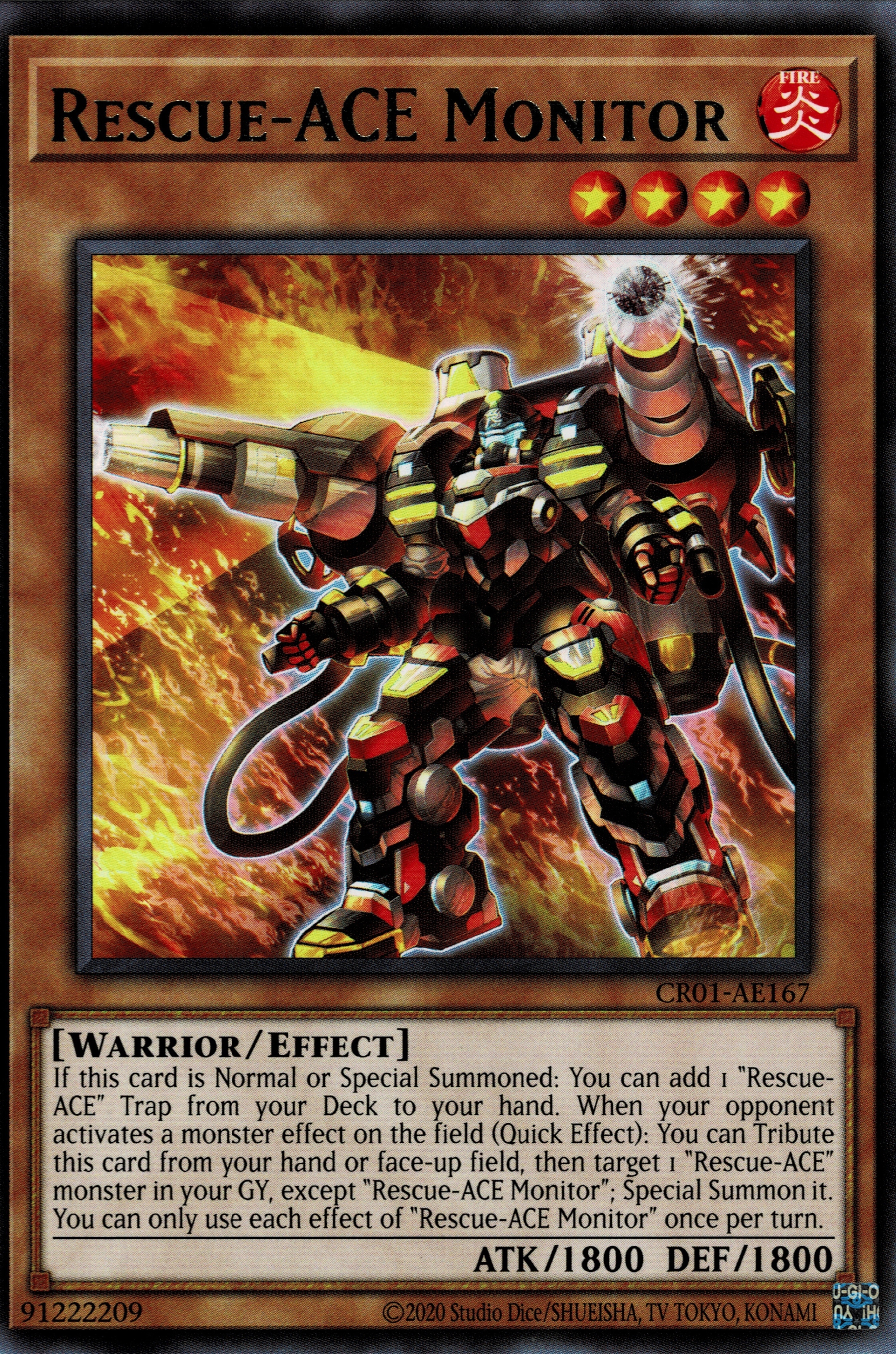 CR01-AE167 Rescue-ACE Monitor