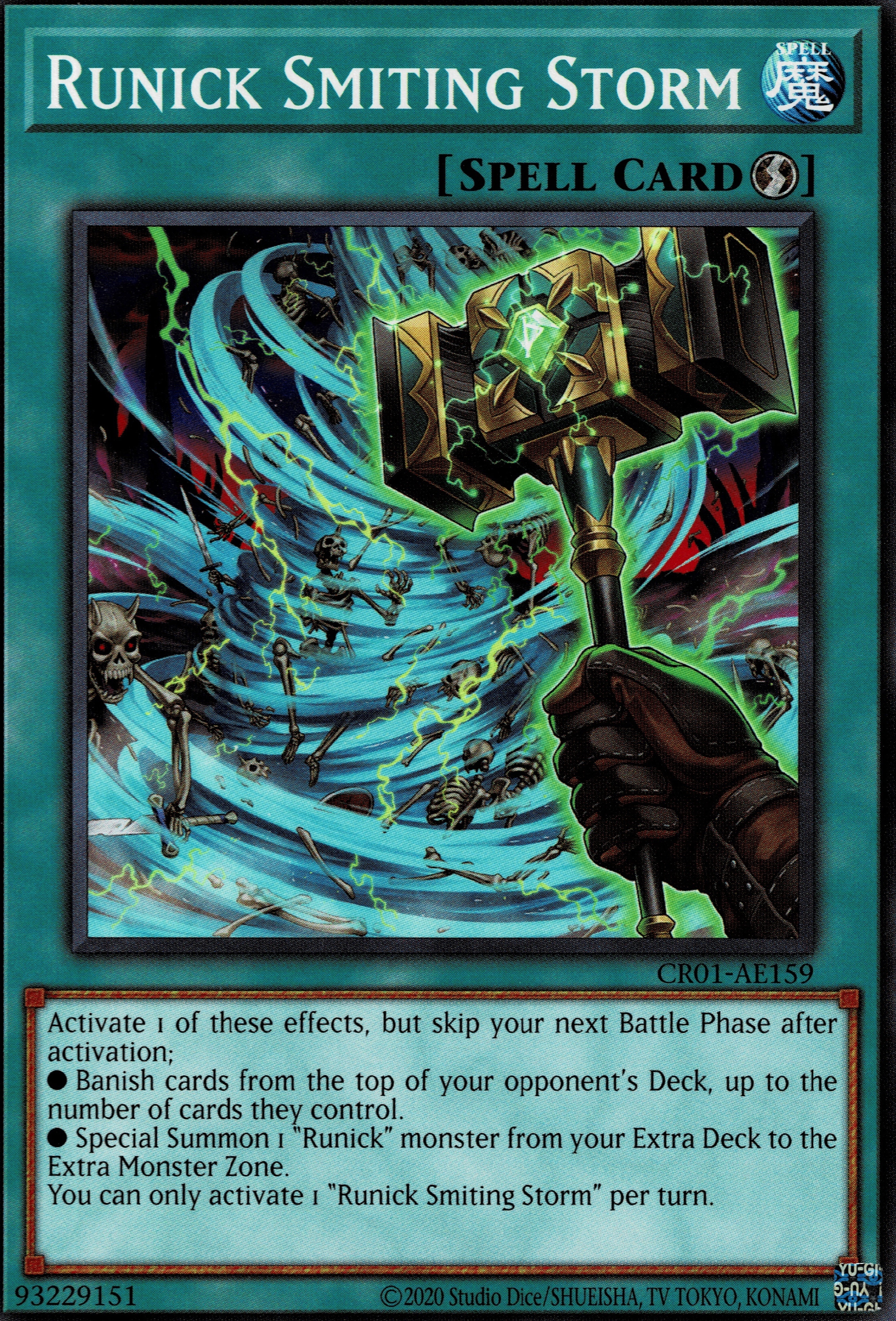 CR01-AE159 Runick Smiting Storm