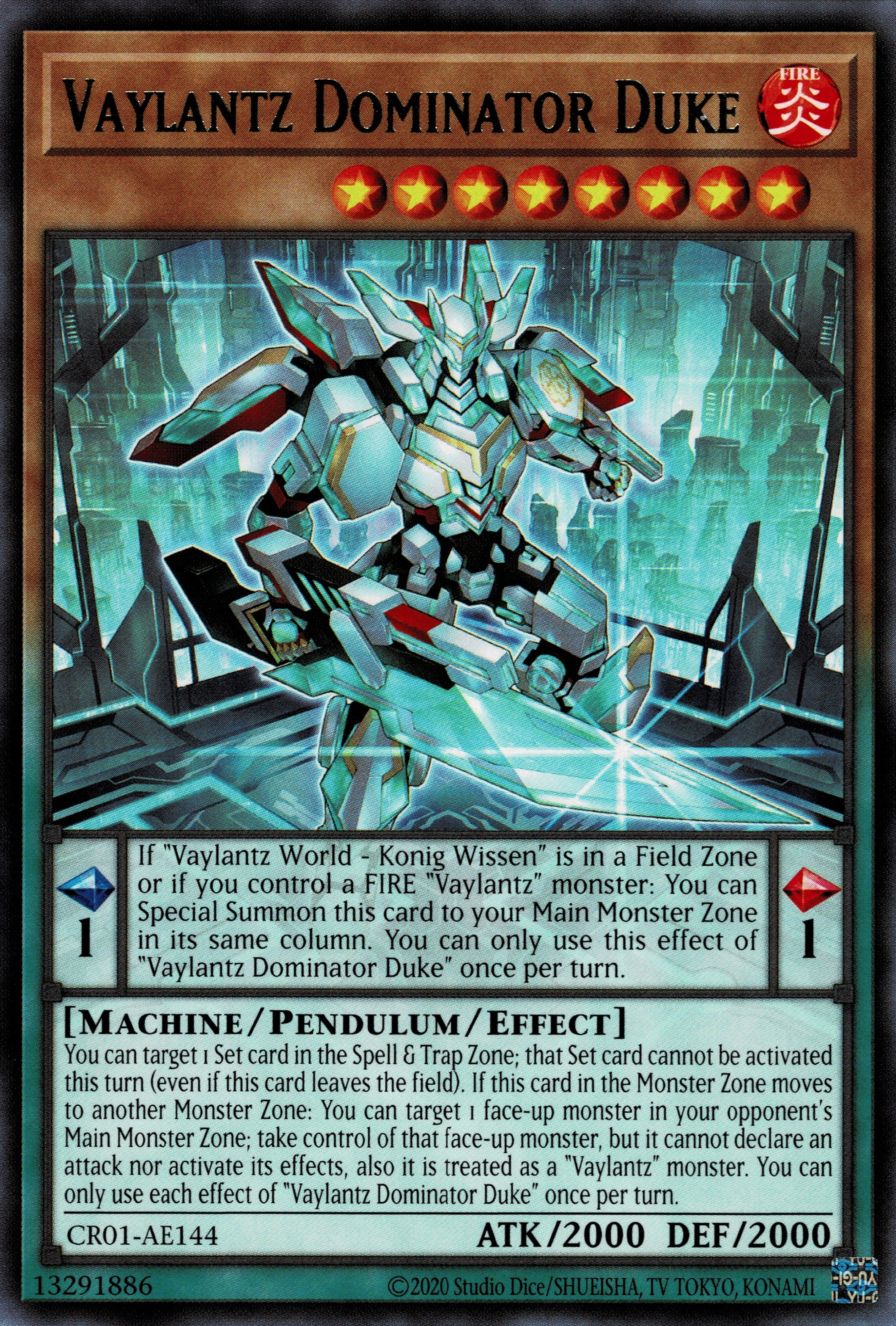 CR01-AE157 Runick Freezing Curses