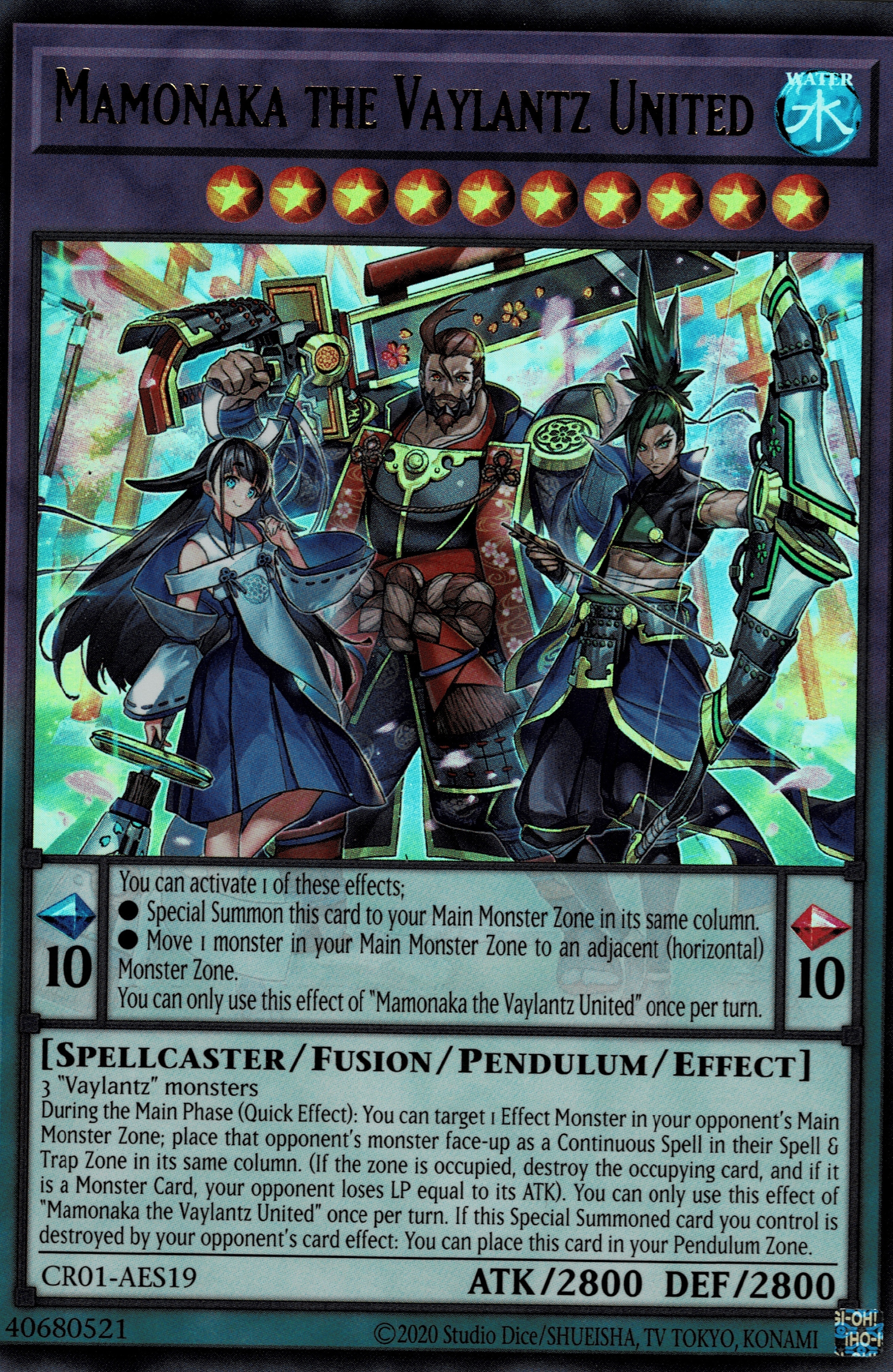 CR01-AE145 Mamonaka the Vaylantz United