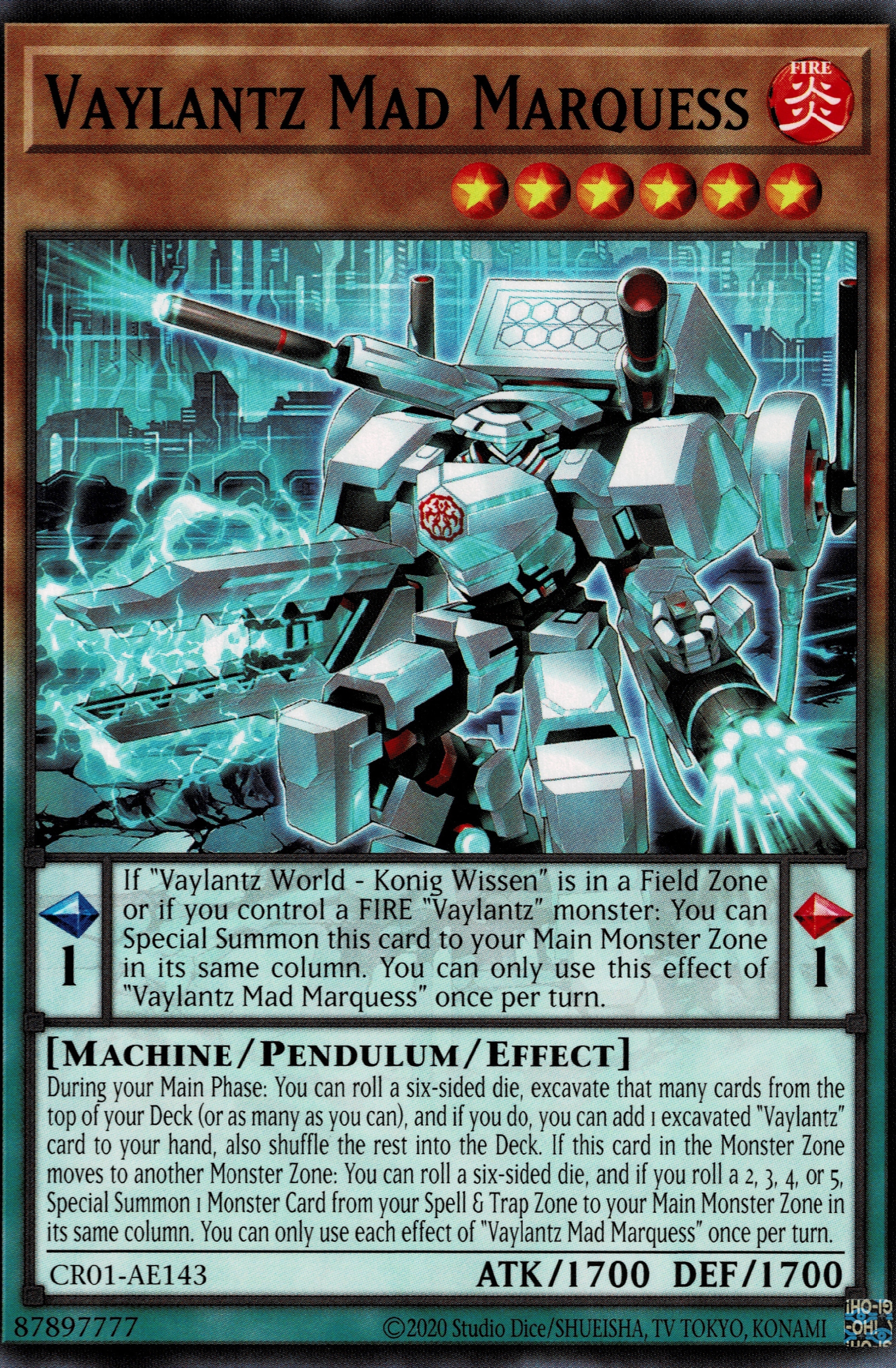 CR01-AE143 Vaylantz Mad Marquess