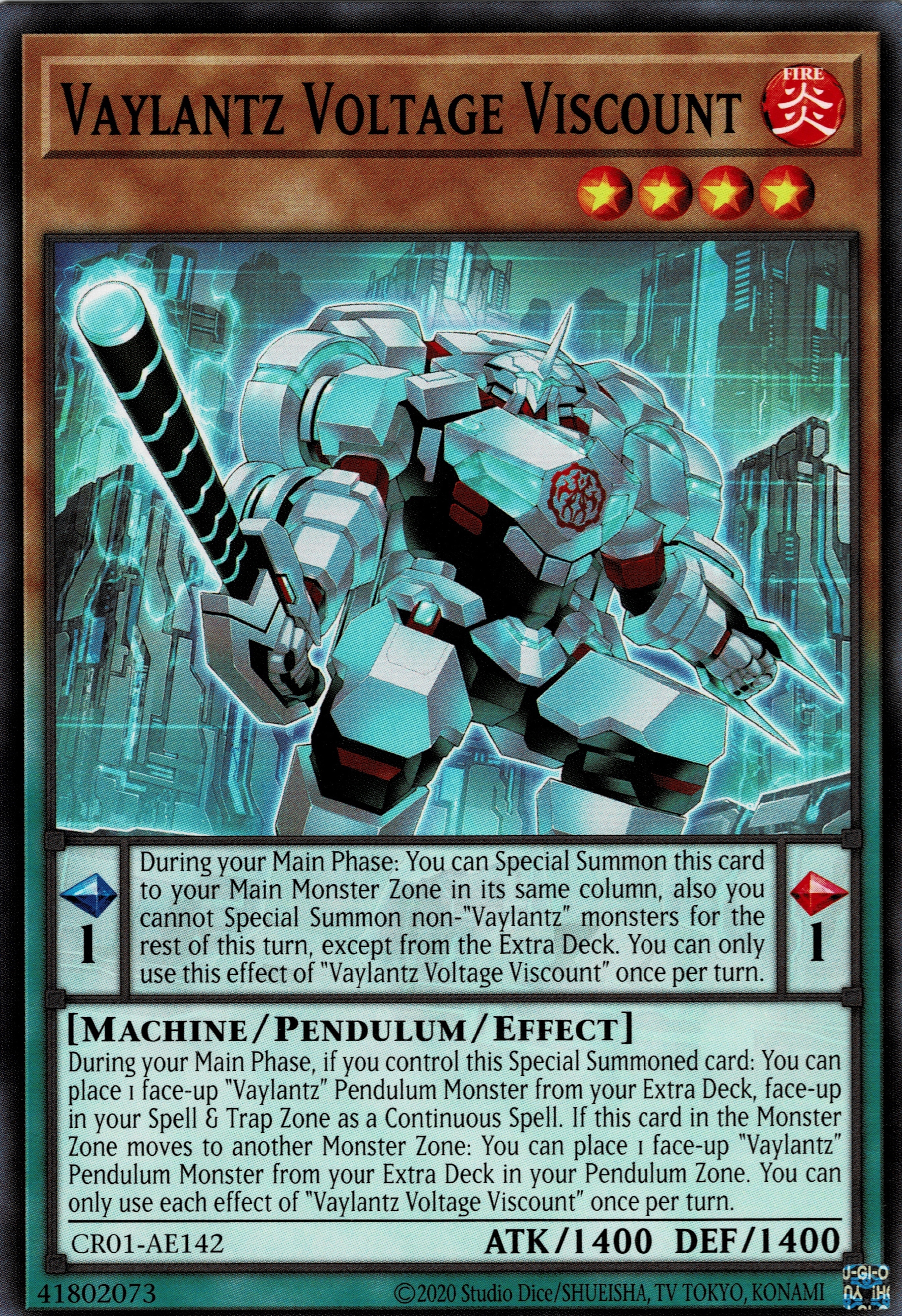 CR01-AE142 Vaylantz Voltage Viscount