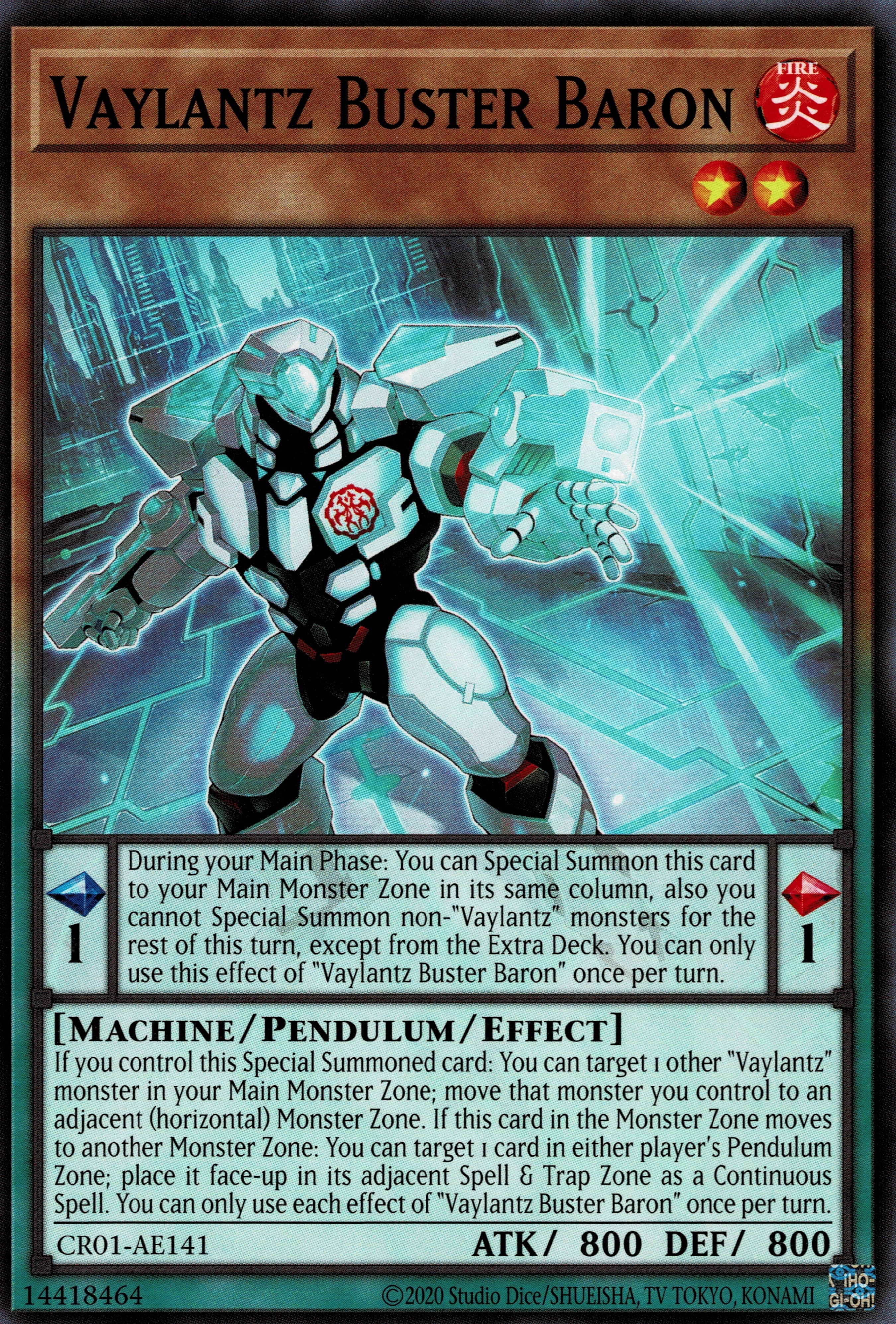 CR01-AE141 Vaylantz Buster Baron