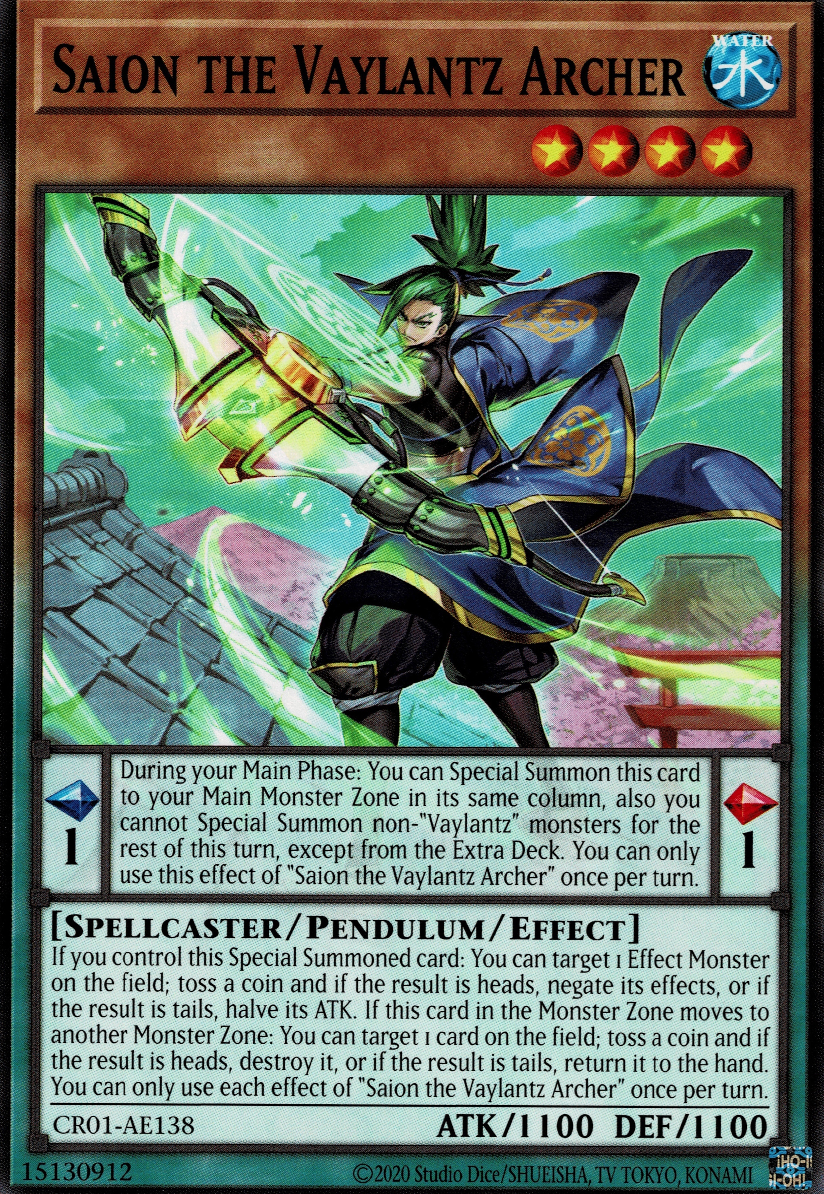 CR01-AE138 Saion the Vaylantz Archer