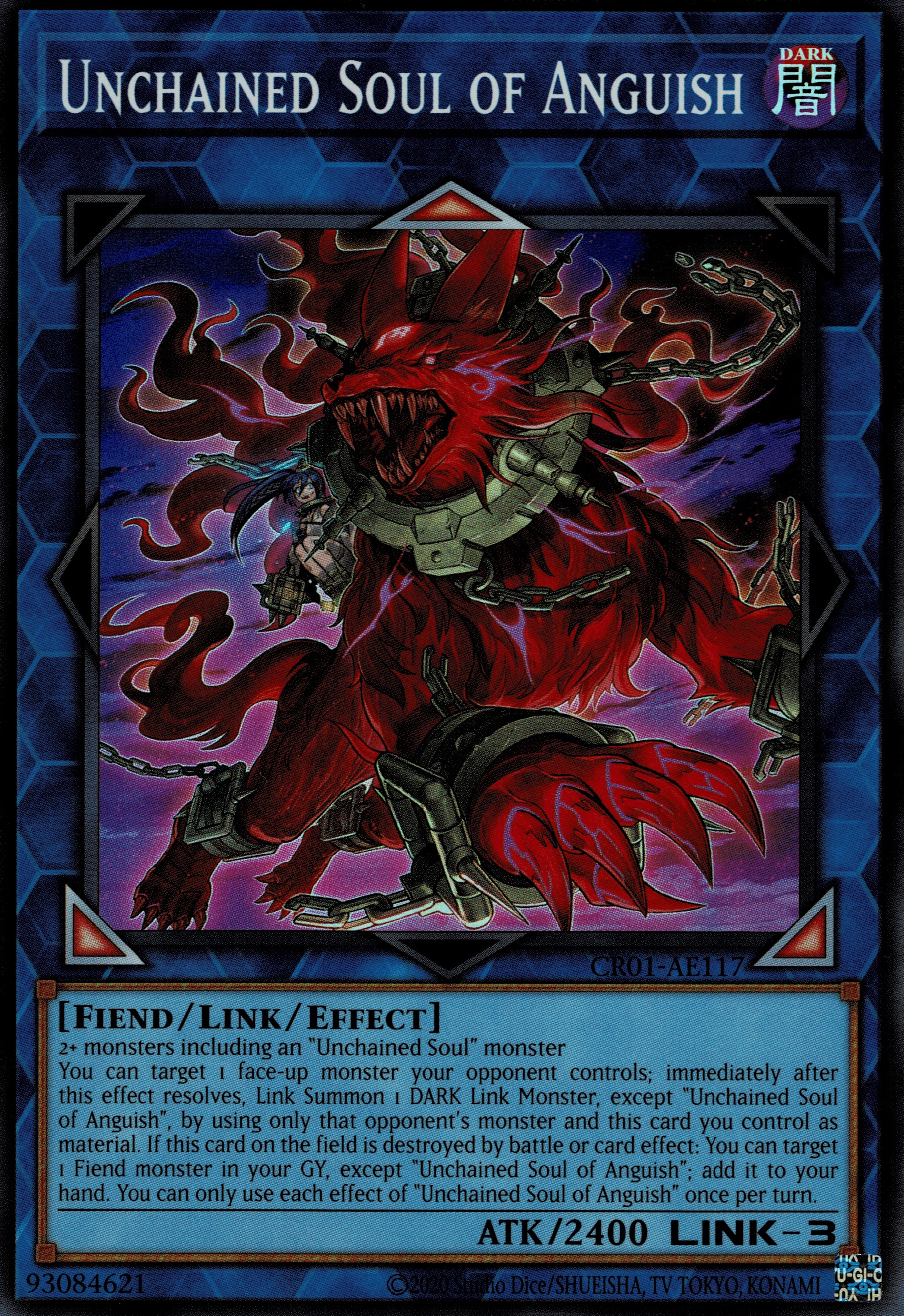 CR01-AE117 Unchained Soul of Anguish