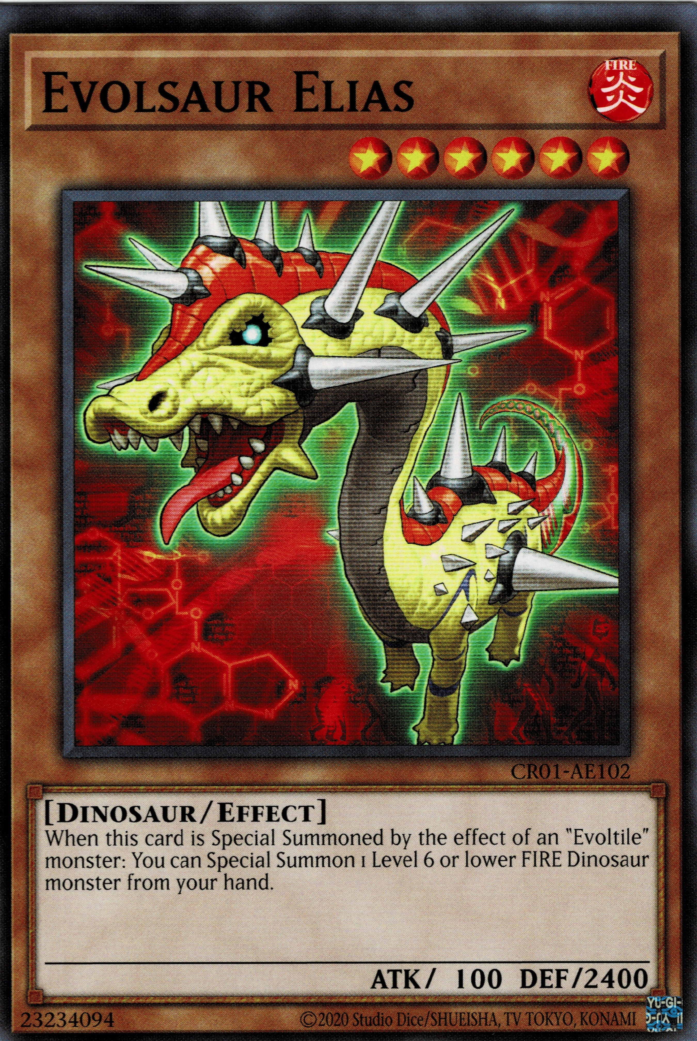 CR01-AE102 Evolsaur Elias