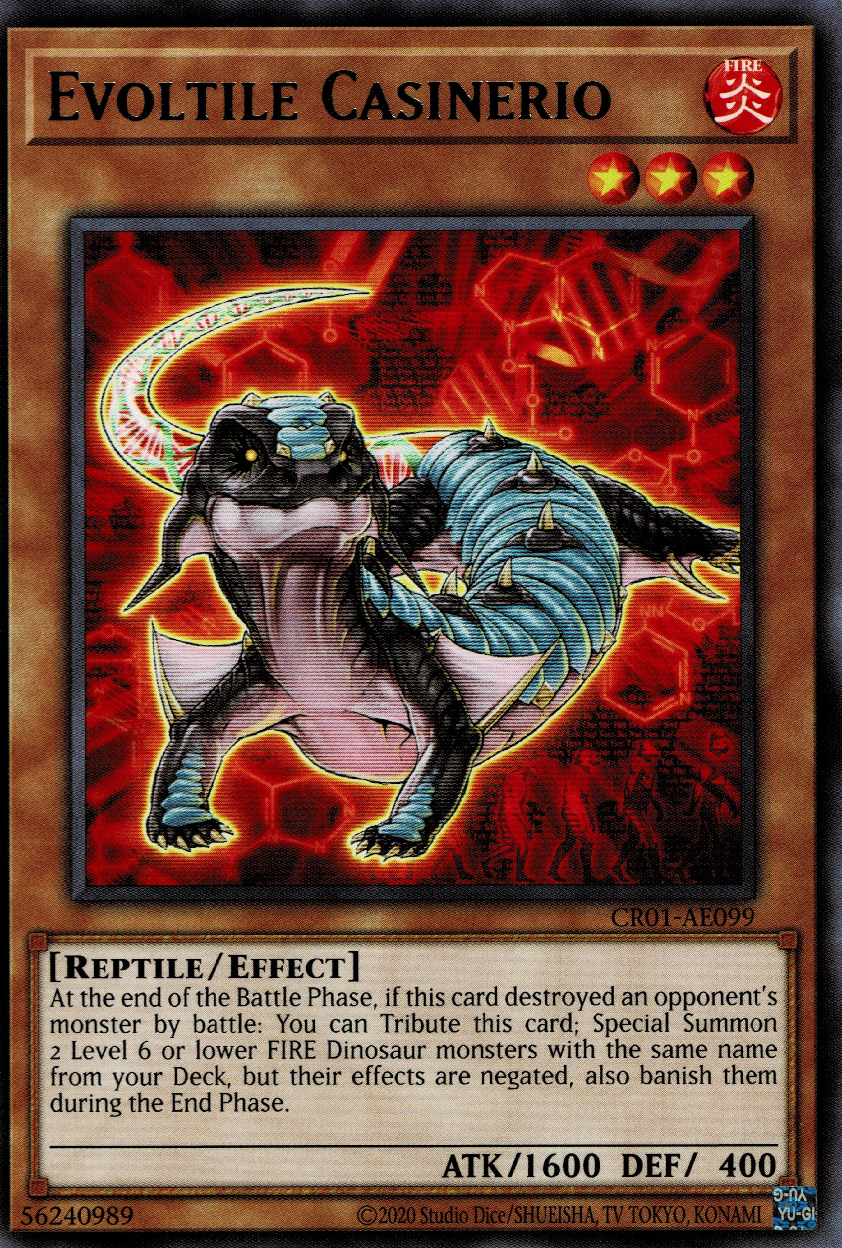 CR01-AE099 Evoltile Casinerio