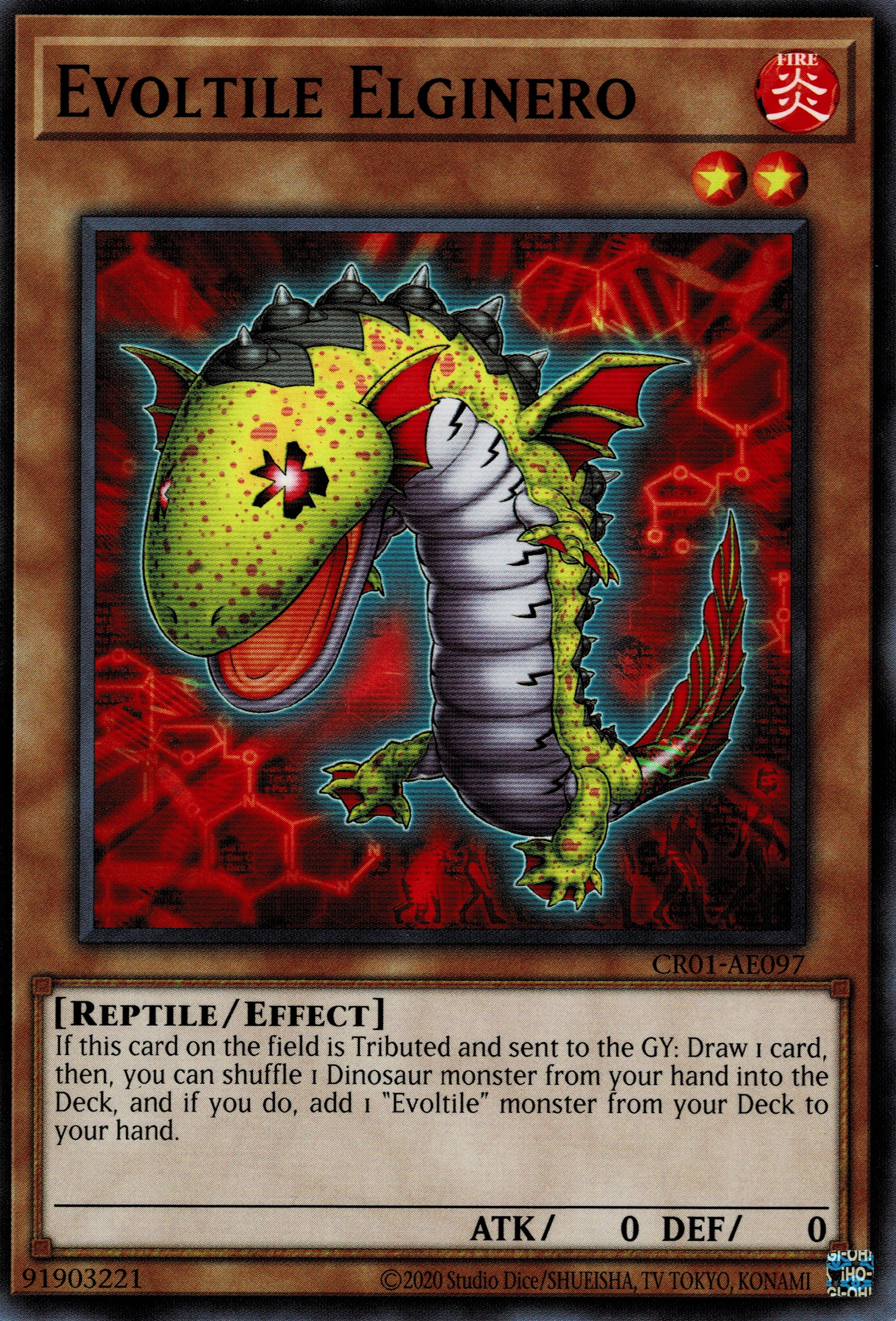 CR01-AE097 Evoltile Elginero