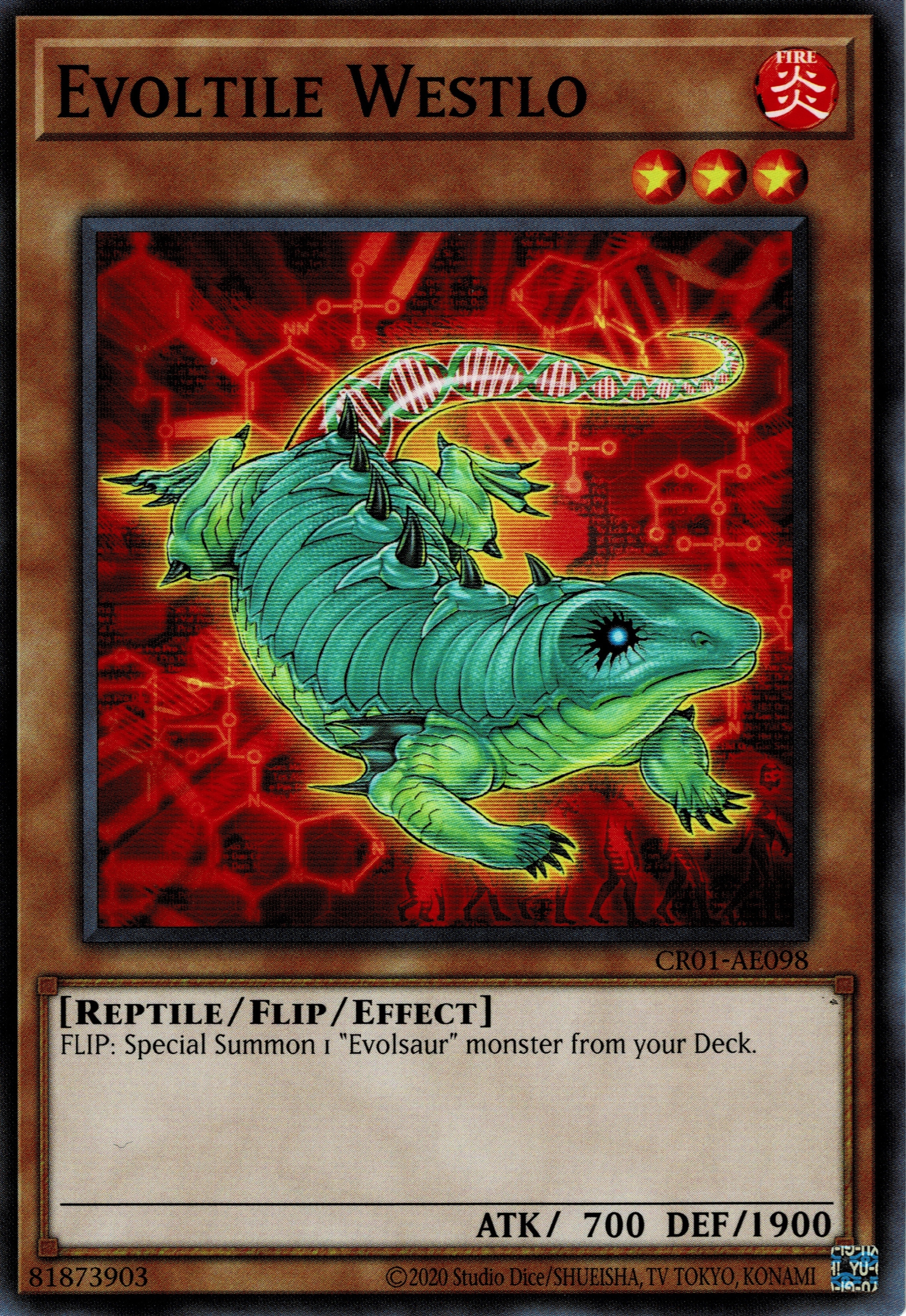 CR01-AE098 Evoltile Westlo