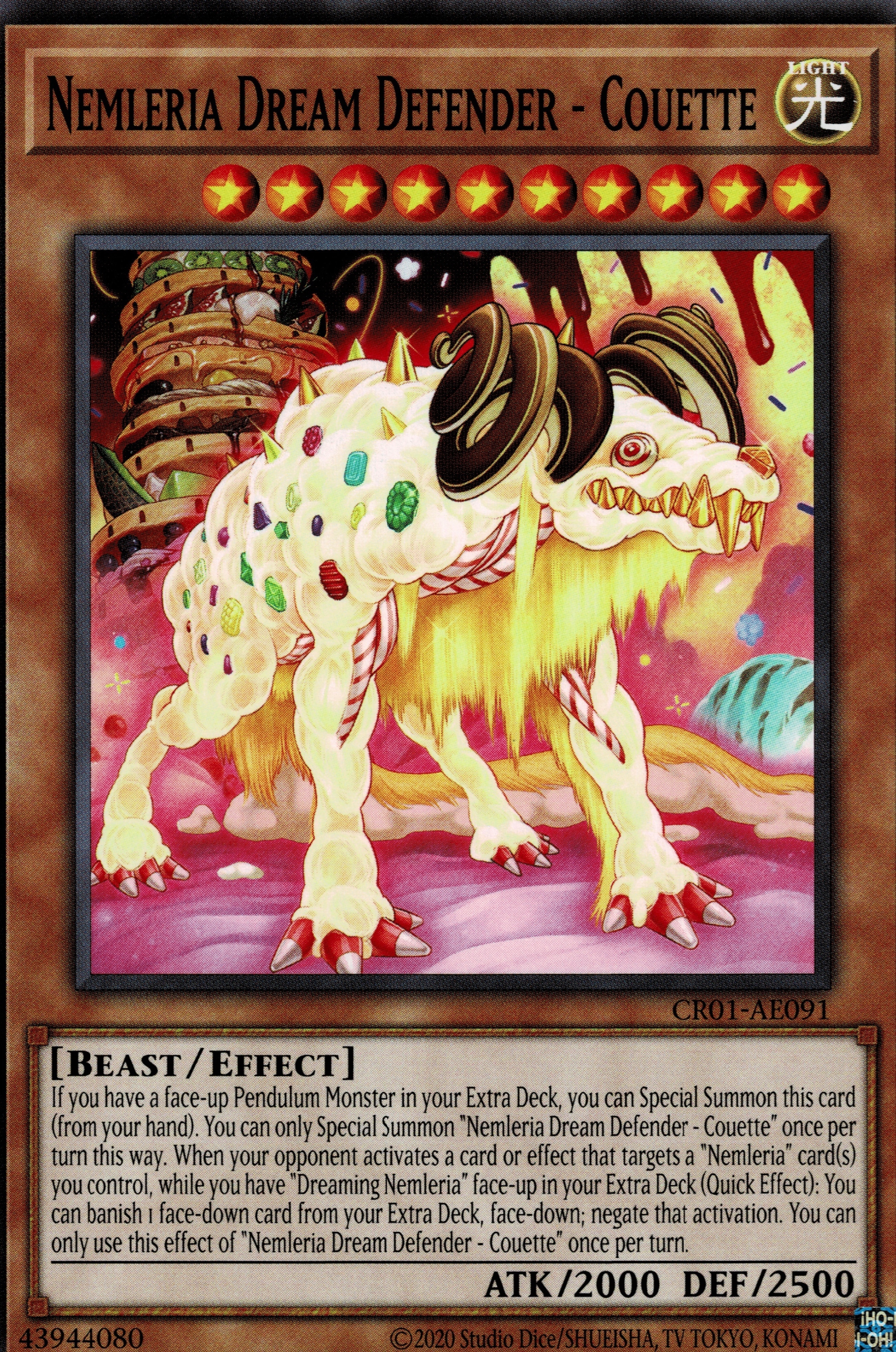 CR01-AE091 Nemleria Dream Defender - Couette