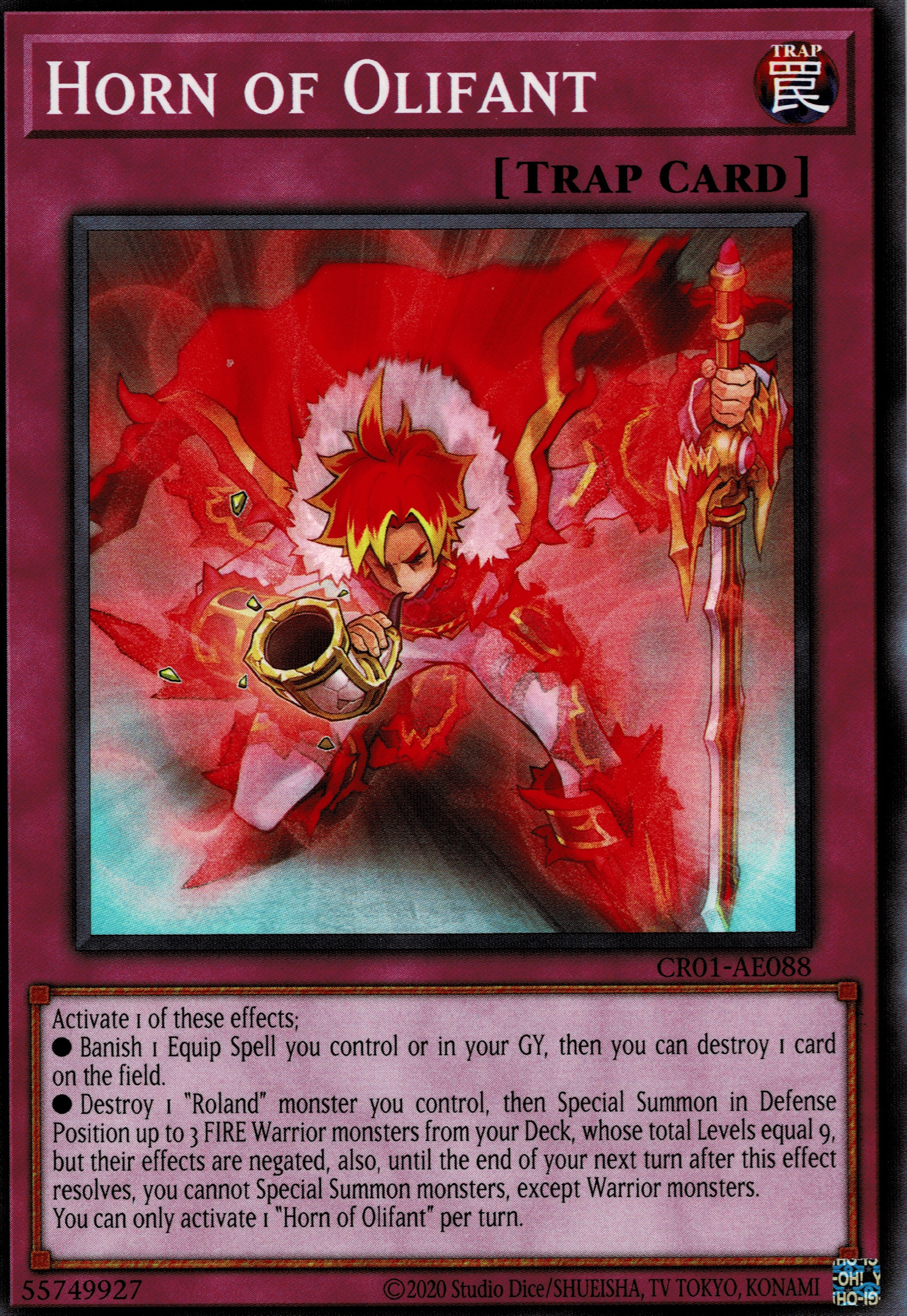 CR01-AE088 Horn of Olifant