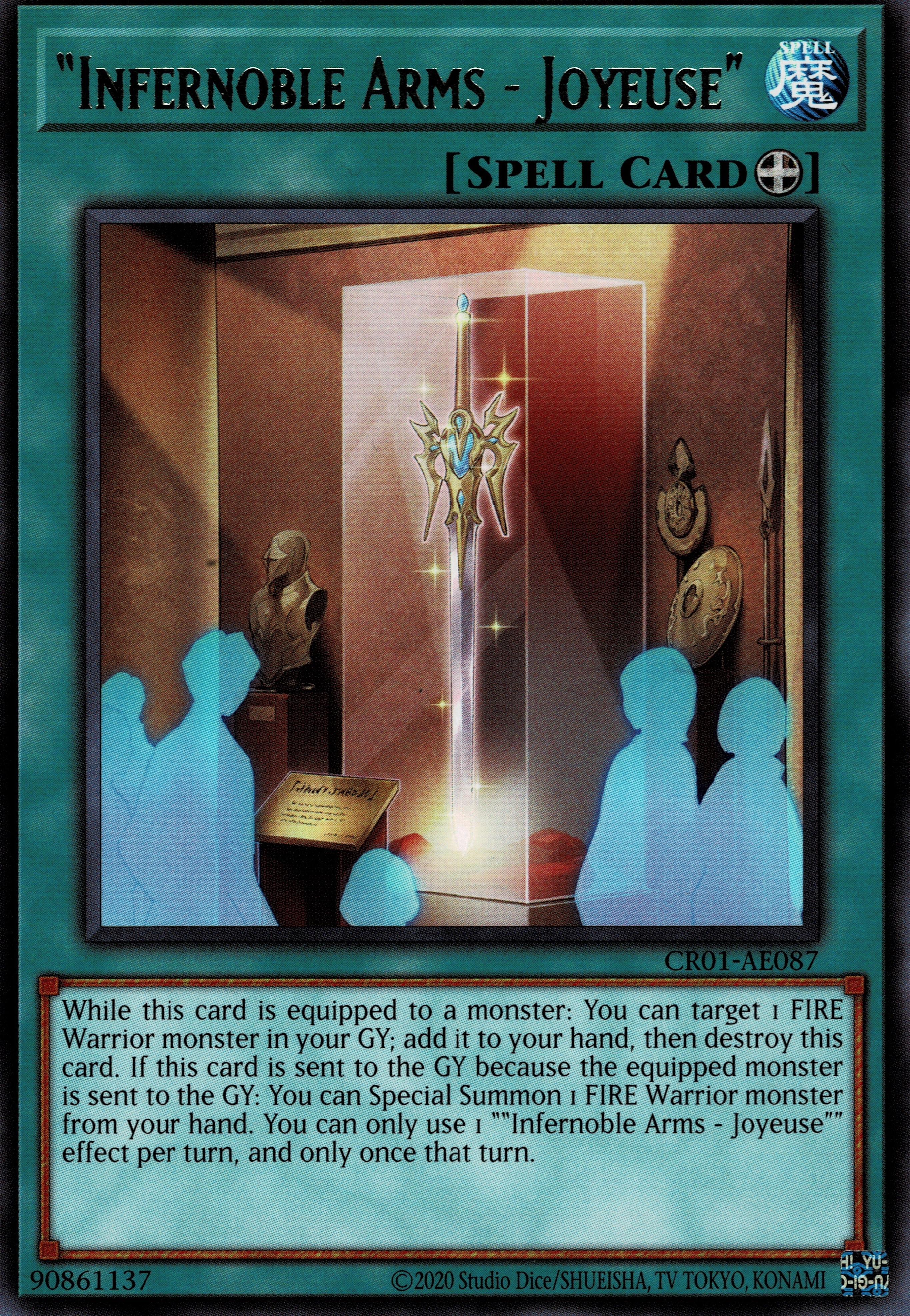 CR01-AE087 Infernoble Arms - Joyeuse