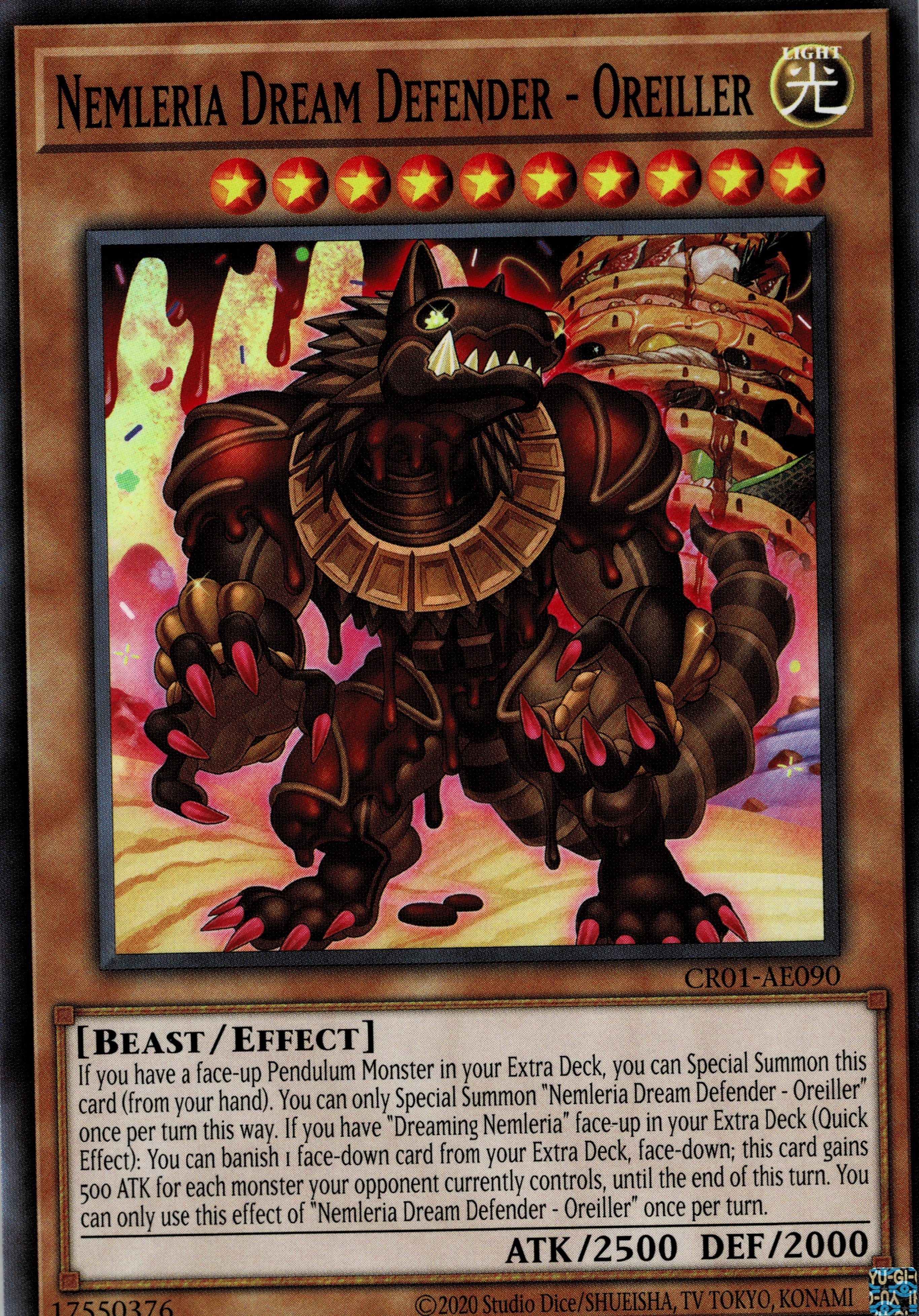 CR01-AE090 Nemleria Dream Defender - Oreiller