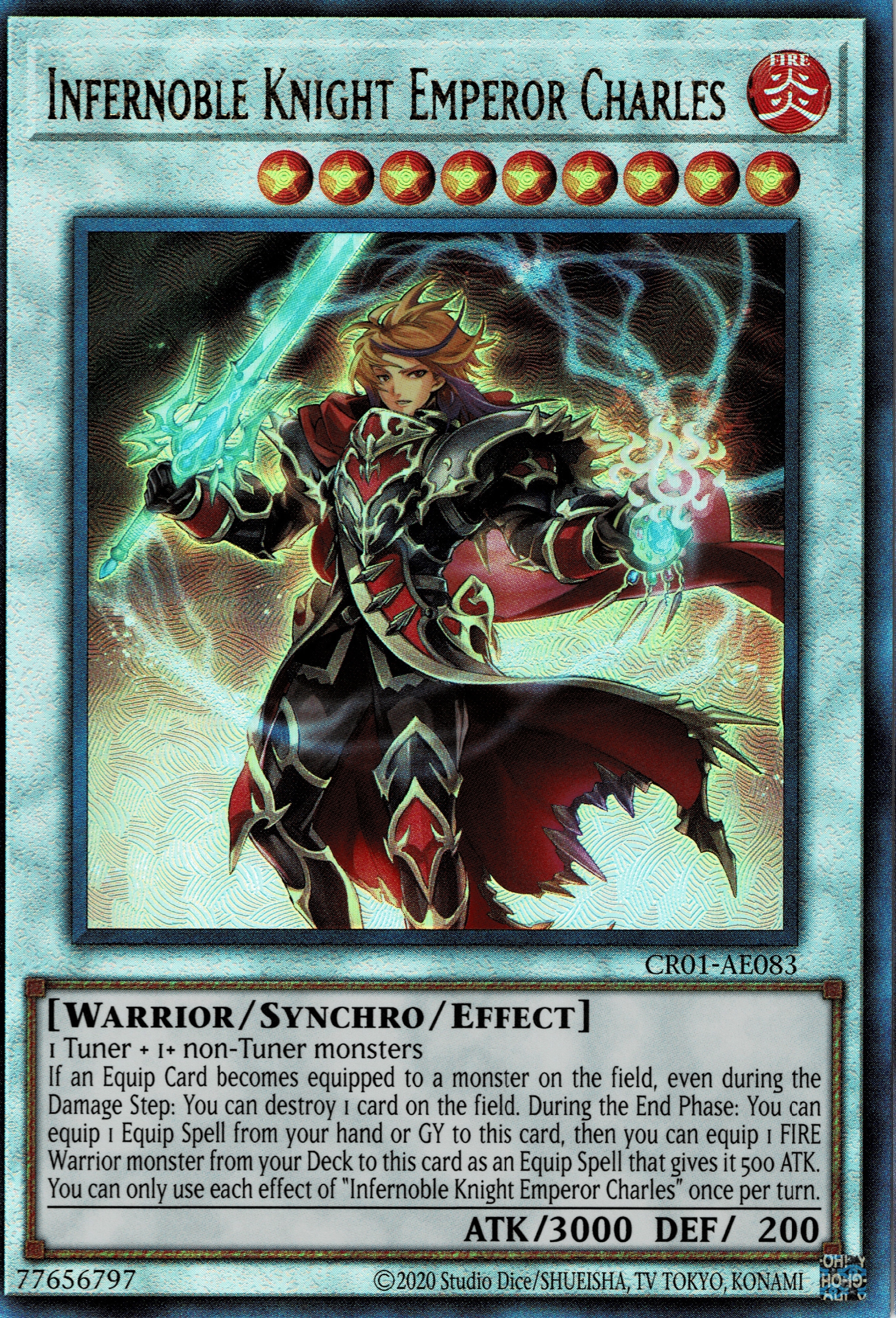 CR01-AE083 Infernoble Knight Emperor Charles