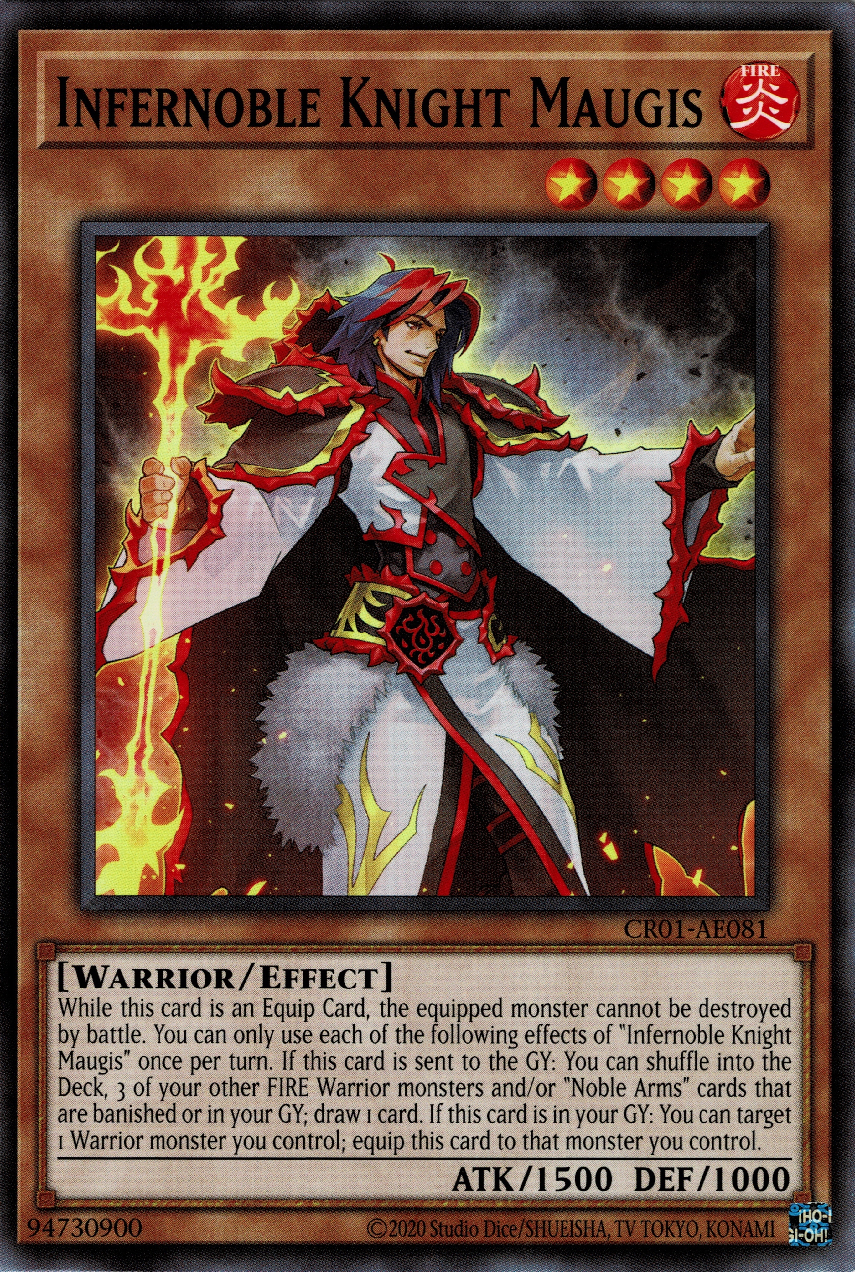 CR01-AE081 Infernoble Knight Maugis